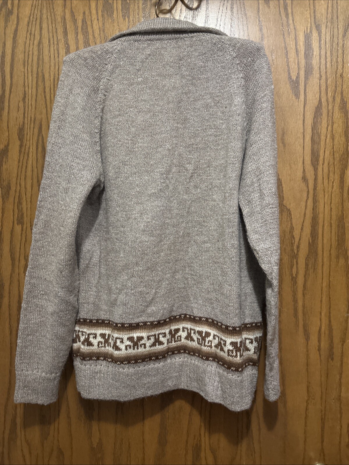 Vintage Albaca Handmade Cardigan Bolivia Estate