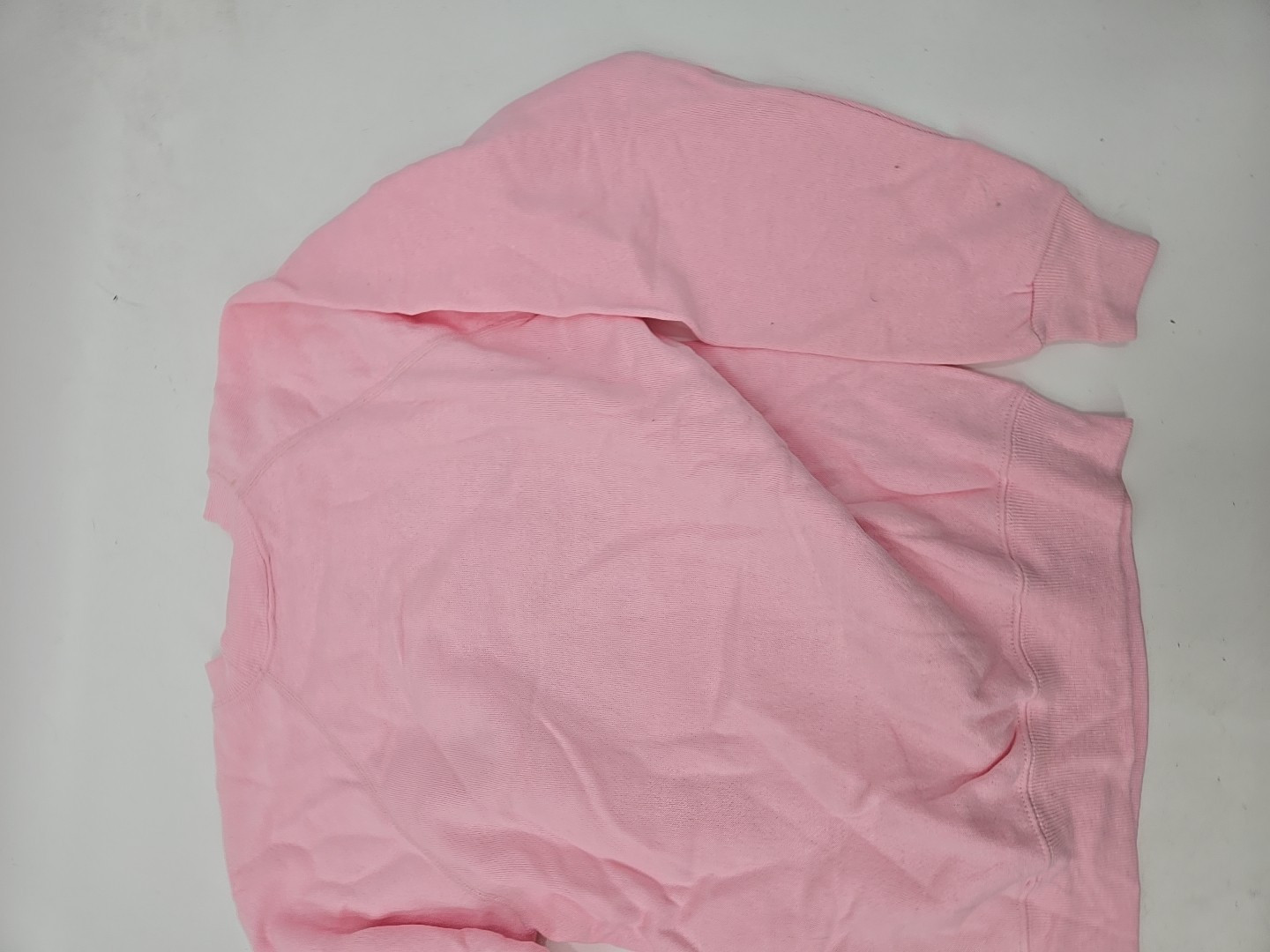 Vintage Deadstock 1980s Pink Sweatshirt, Think Irish, Hanes L 14-16 Womens Xs