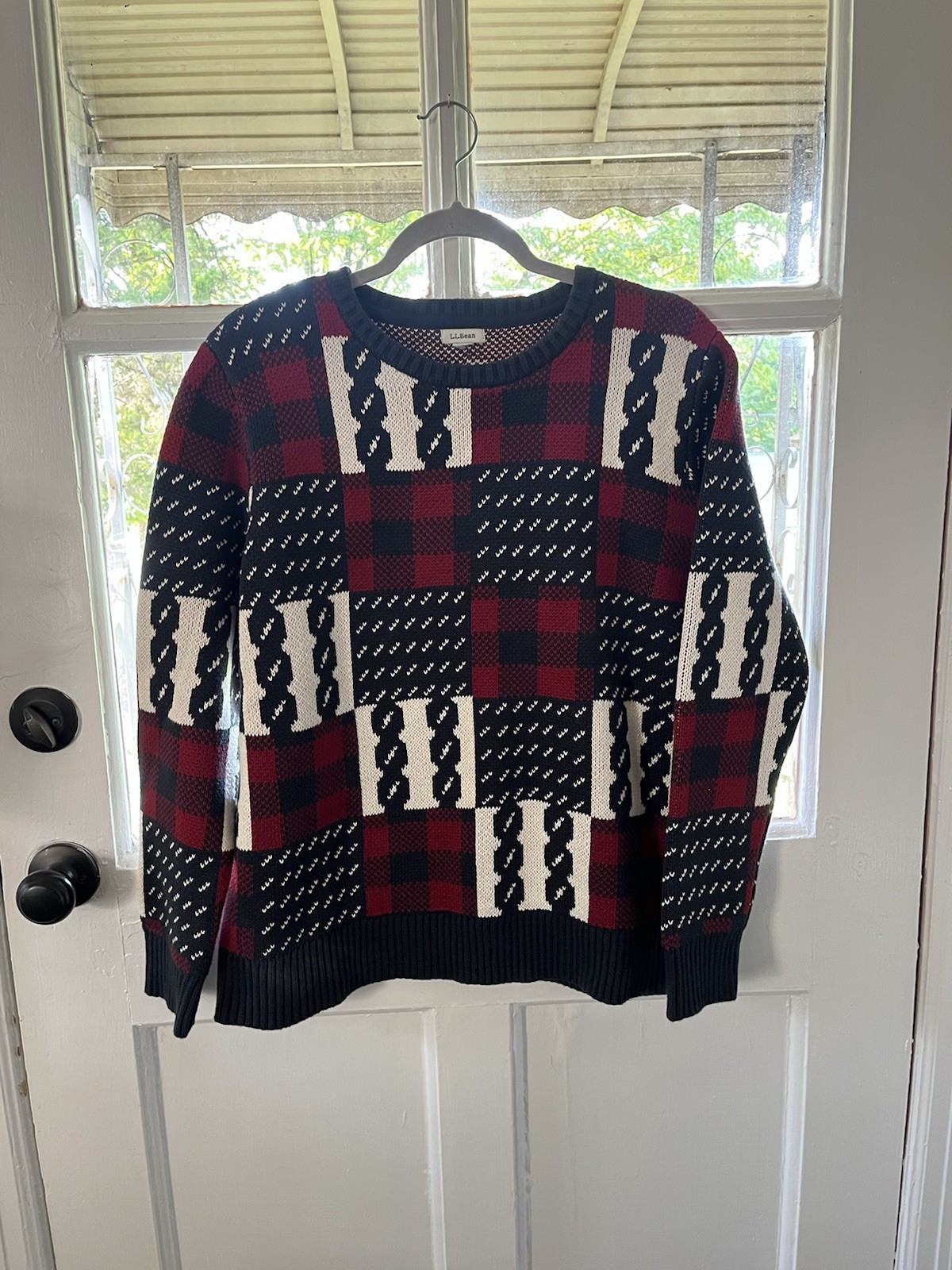 Vintage L.L. Bean 100% Organic Cotton Sweater Women’s Size M