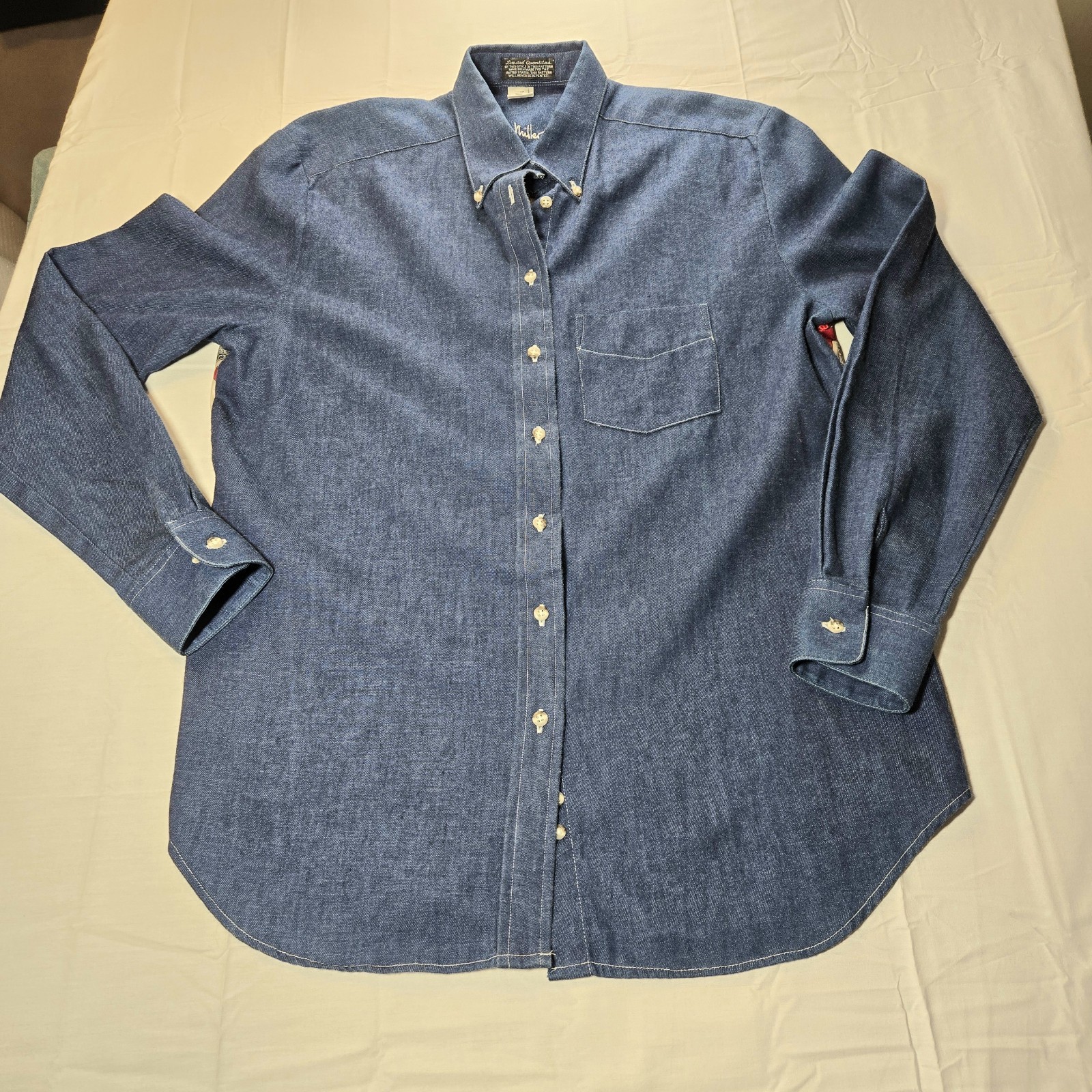 Vintage 90s Nicole Miller Limited Edition 100% Silk Playing Card Shirt S Rare