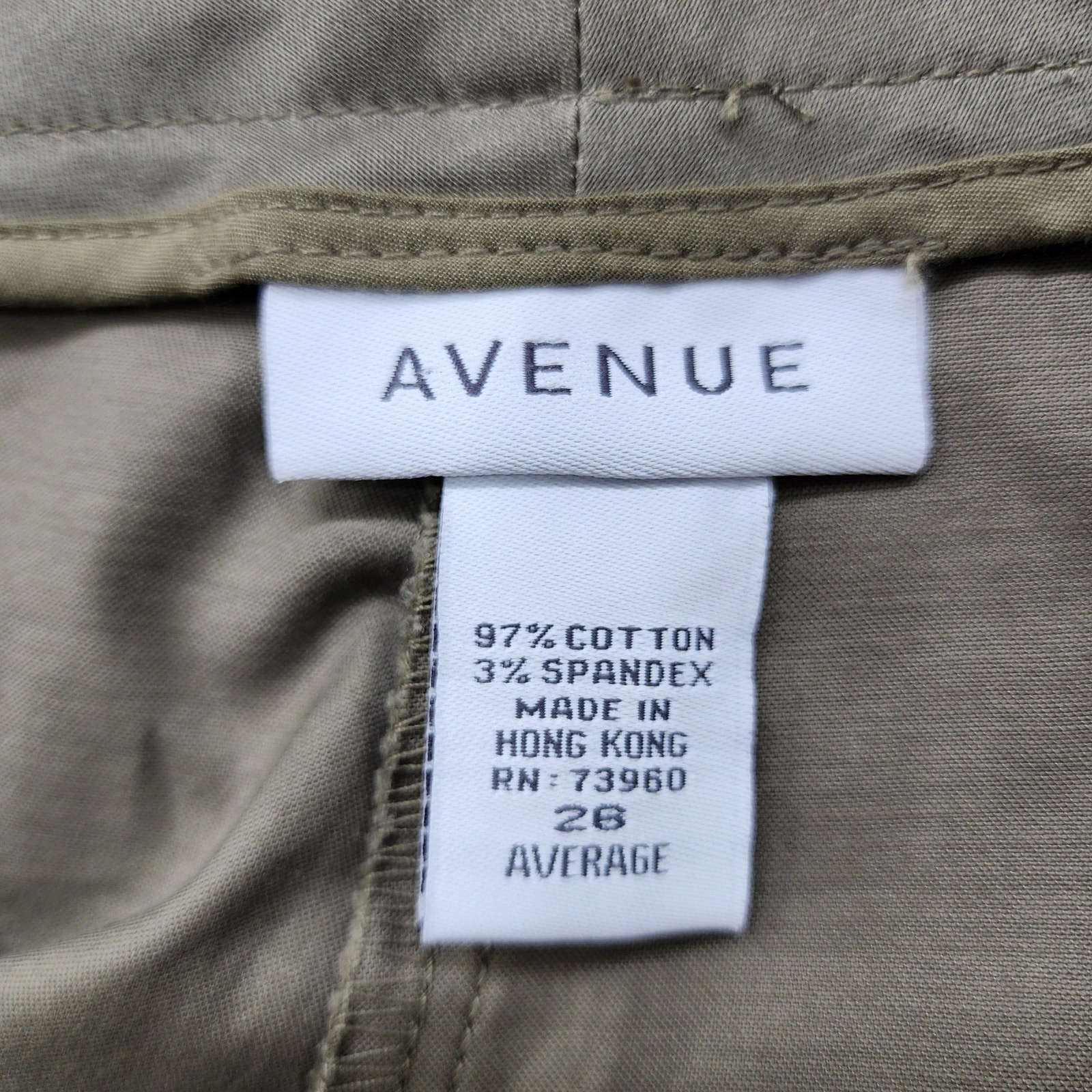 NEW Vintage Avenue Pants Womens 28 Brown City Stretch High Rise Wide Leg Office