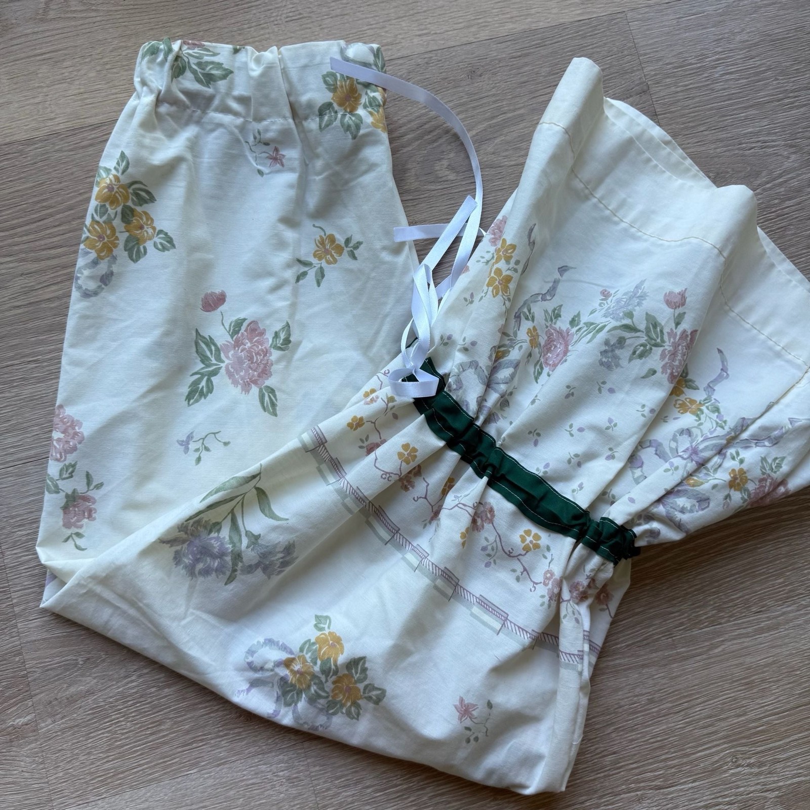Handmade Vintage Textile Floral Bloomers