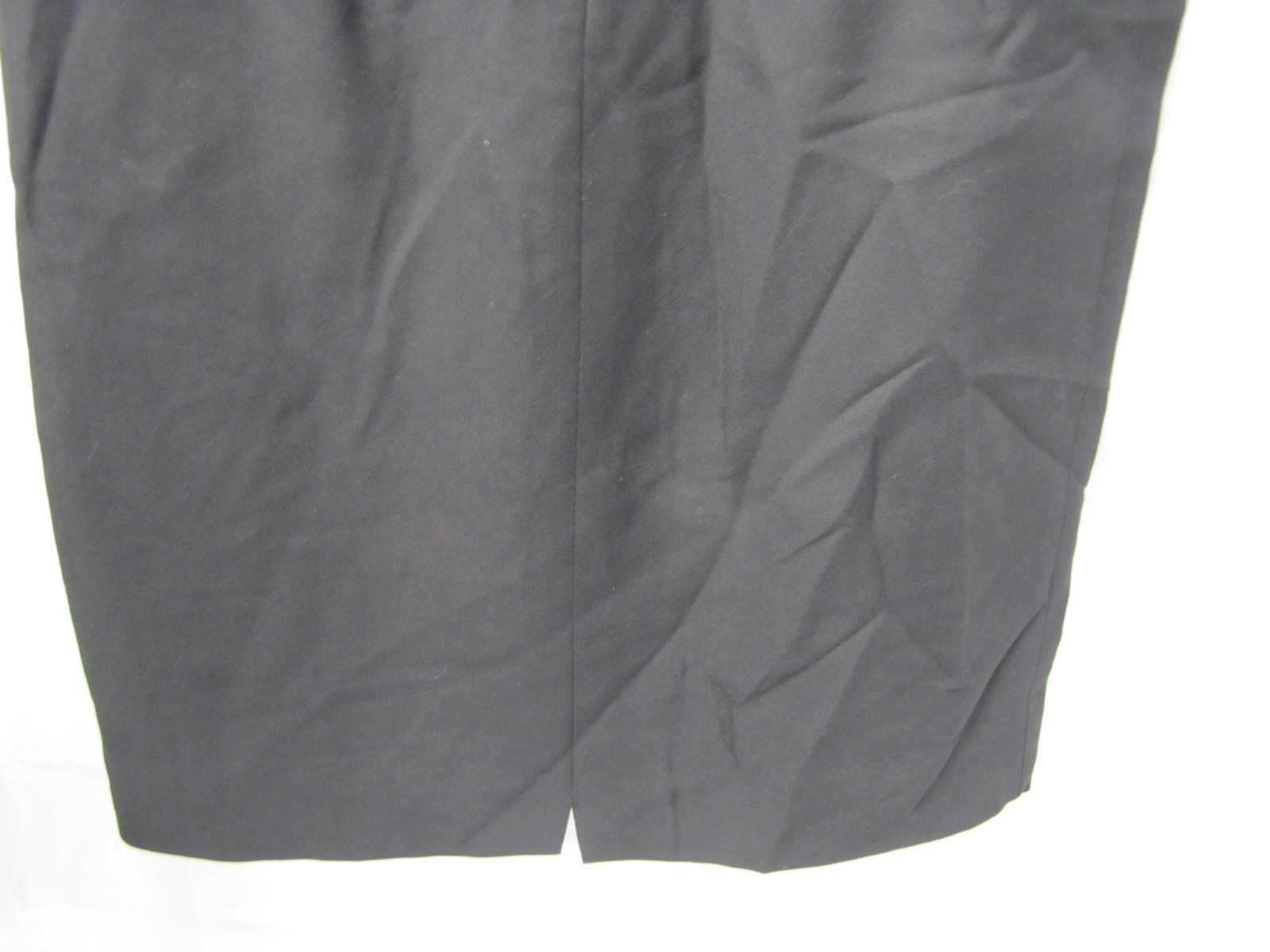 JOSEPH MAGNIN 1960’s Vintage Black Pantsuit Tunic Top + Pants Rayon 26″ Waist