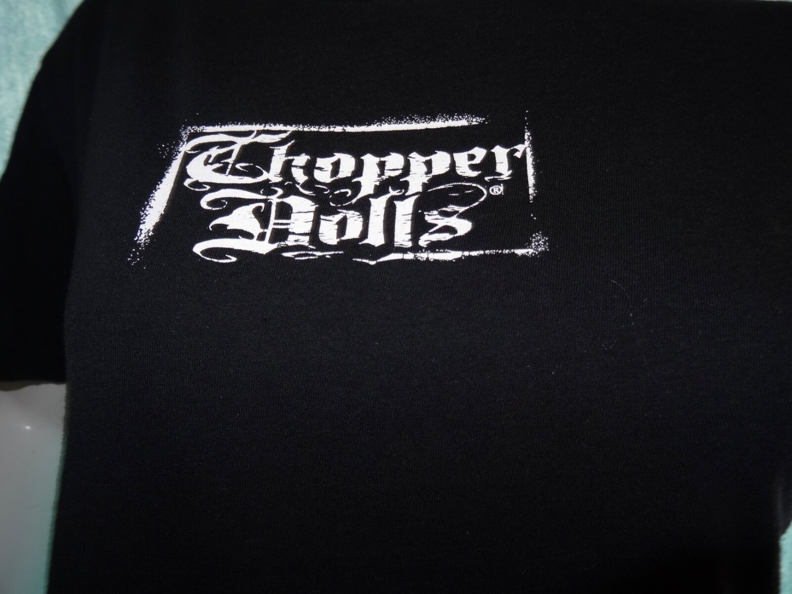 mOTOR CULT SO CAL CHOPPER DOLLS IT’S HOW YOU RIDE IT BLK TEE XL SH SLV neocurio