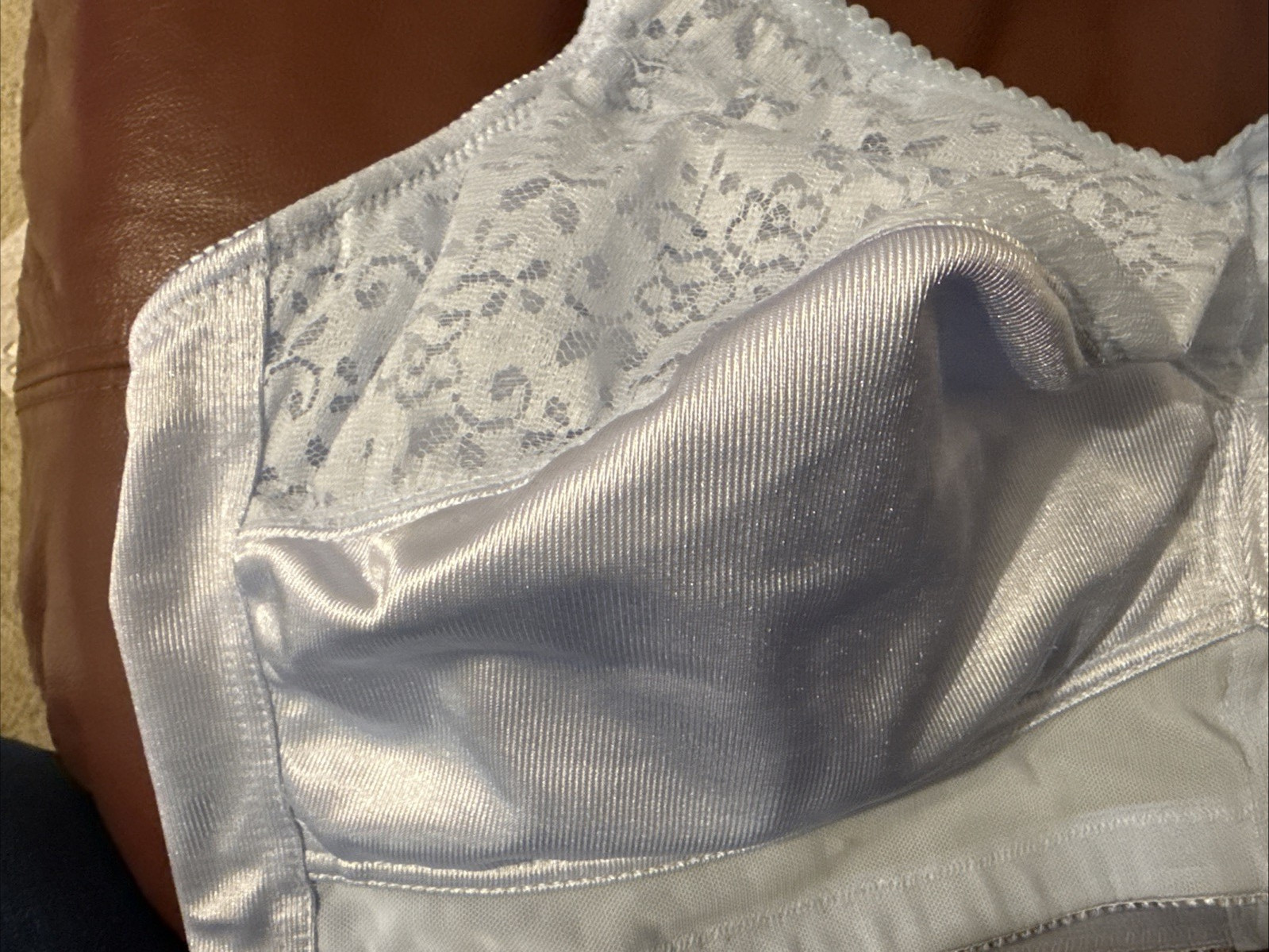 NEW Jodee Surgical Style 3217 Post Mastectomy Bra BLUE w/Pockets USA-MADE 44C