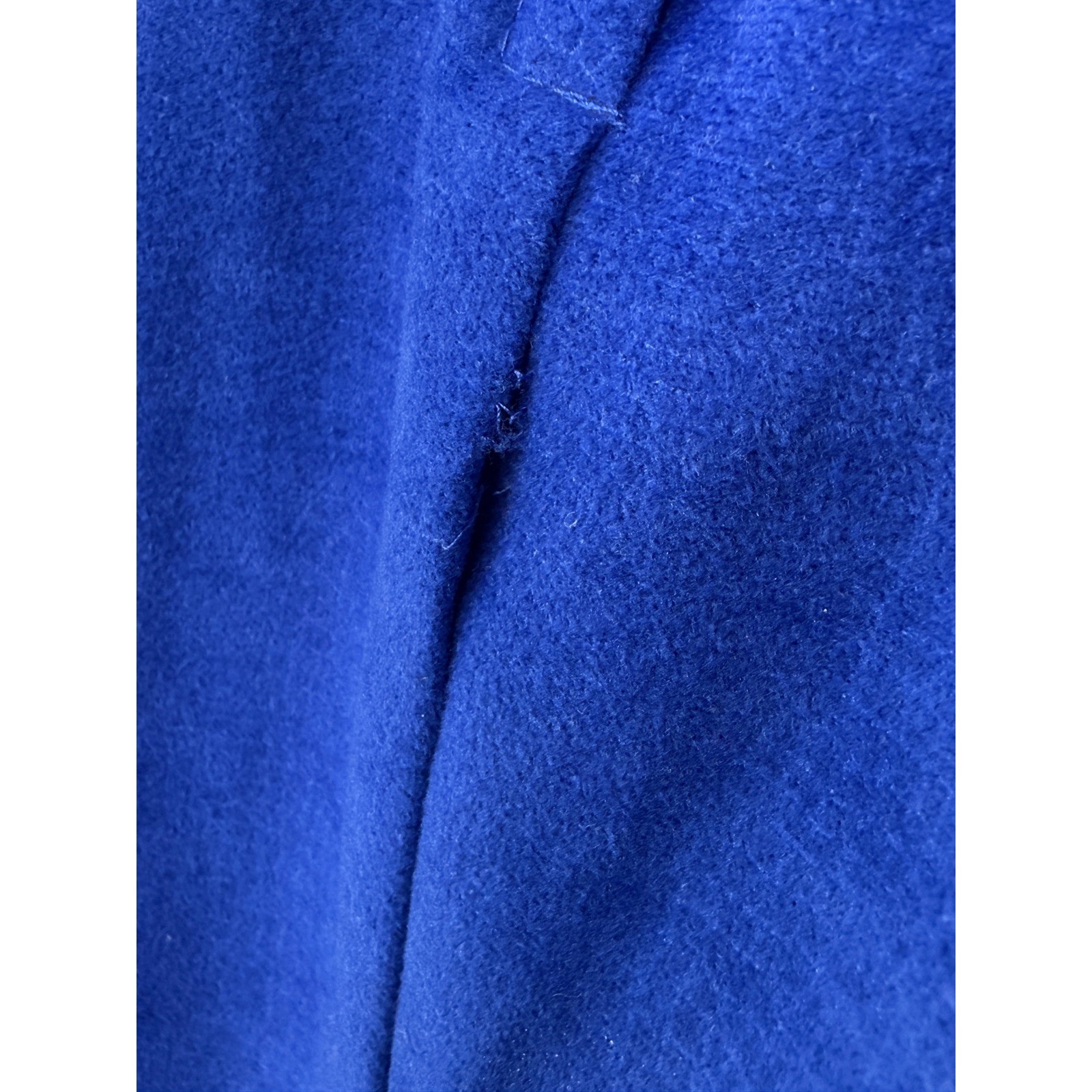 Vintage By Choice A Byer Royal Blue Skirt Suit Women Size 3 80s Power Suit Crop