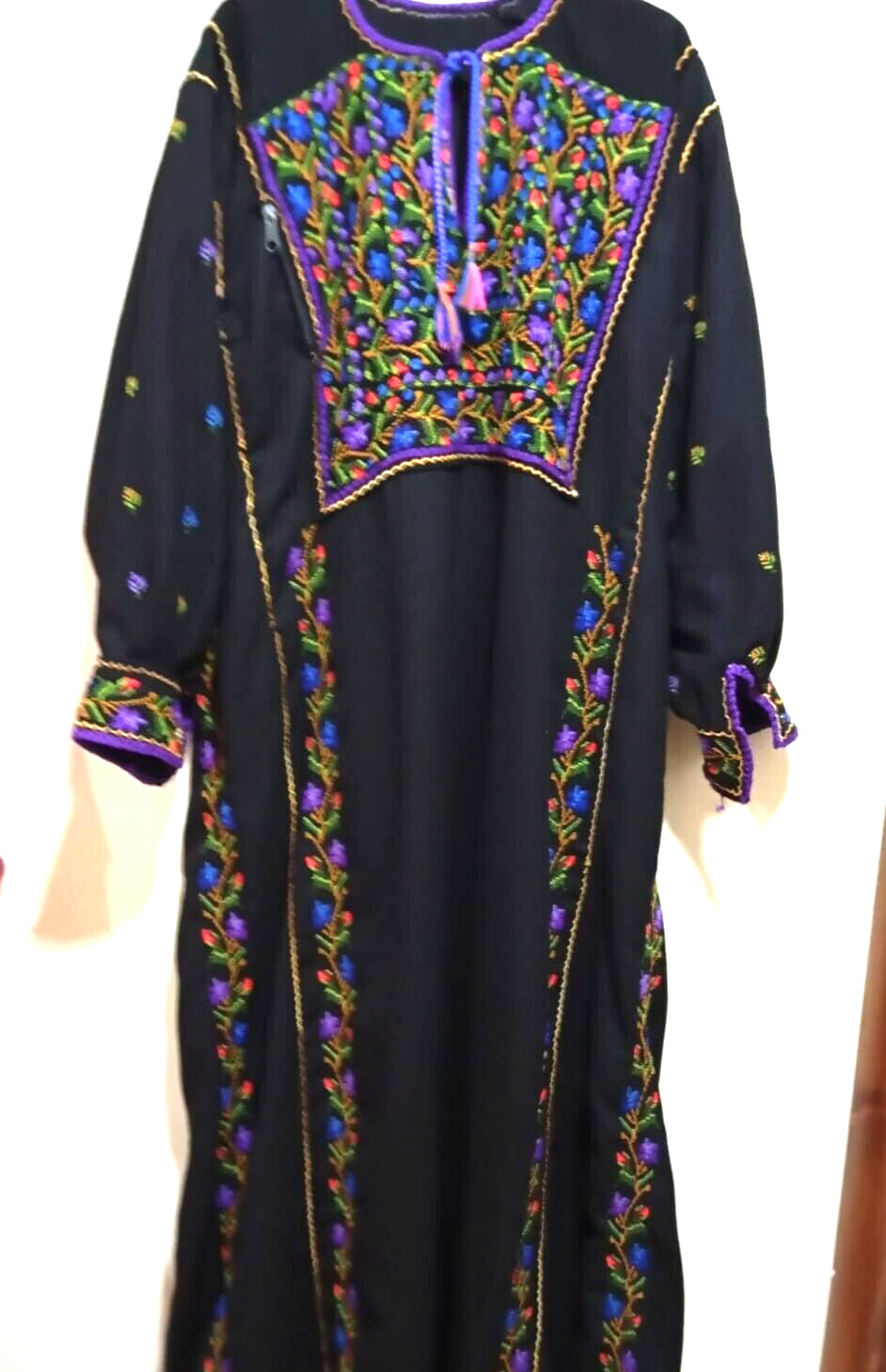 Hebron City Dress,Hand Embroidered,Old Dress,The Dress Is 75 Years Old