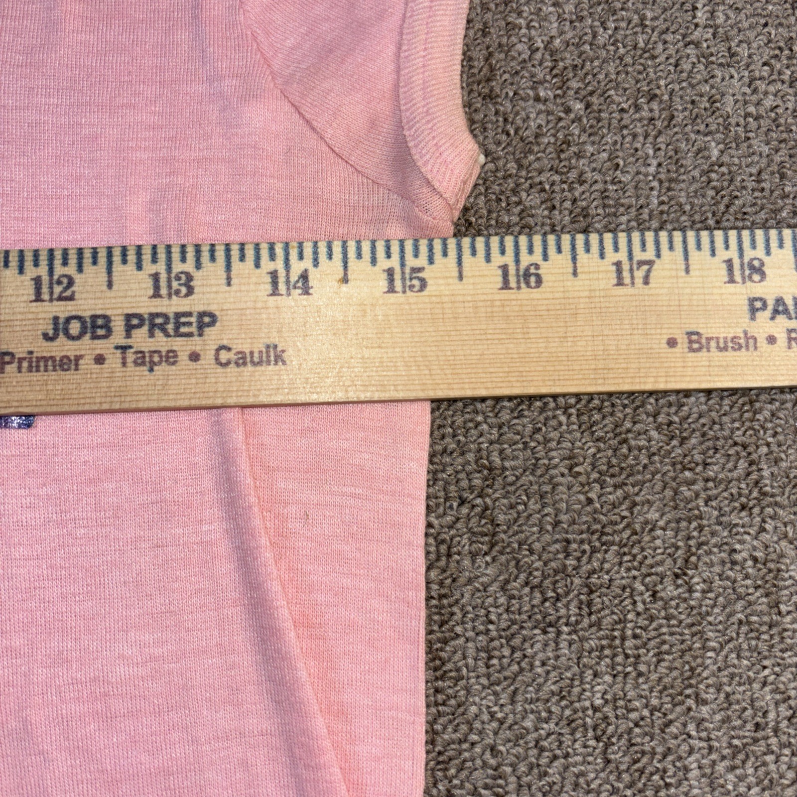 True Vintage 70s Women’s Baby Doll T-shirt Star Dust Link Large Made In USA