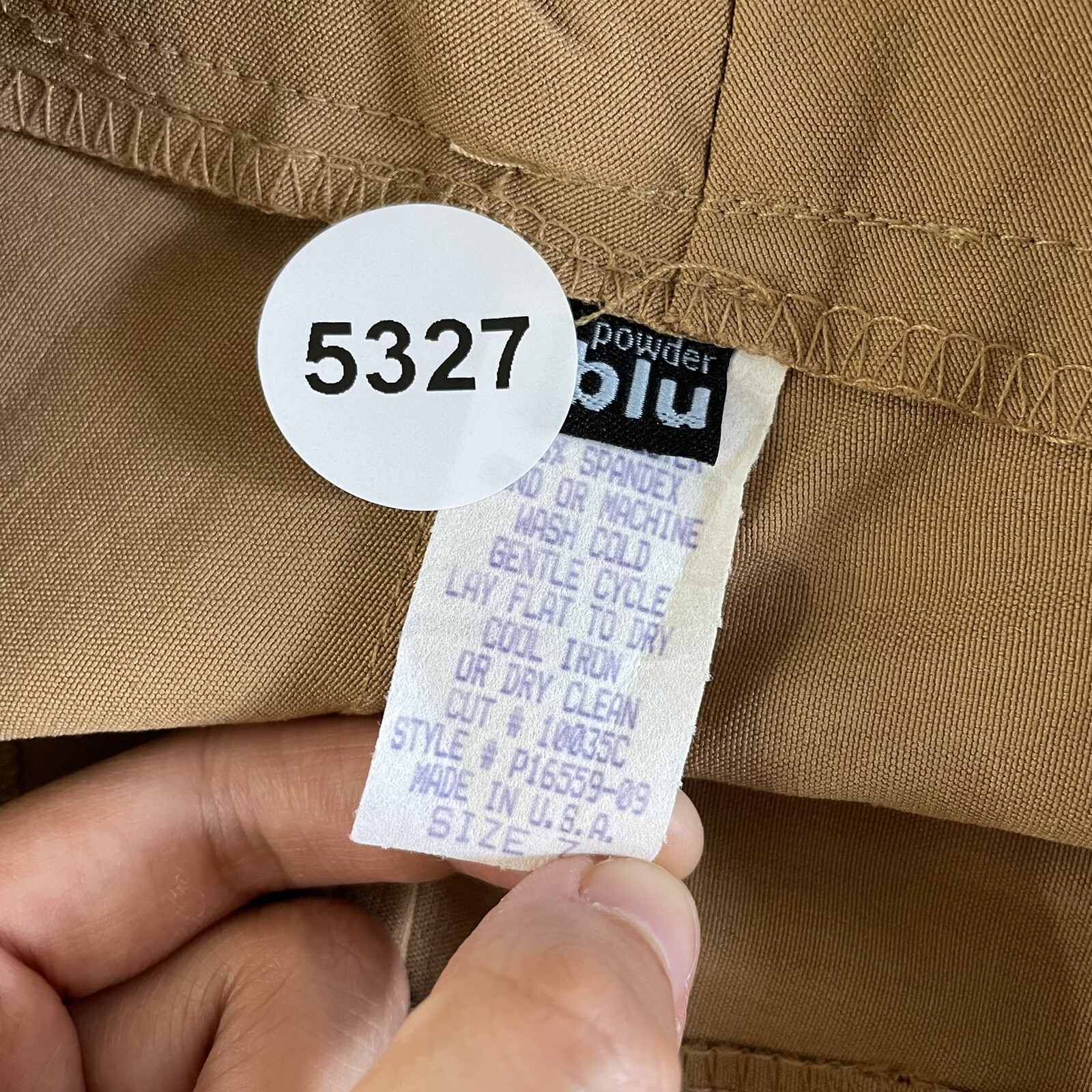 90s Vintage Dress Pants 4 6 Petite Short Tan Khaki Low Rise Corpcore Trousers