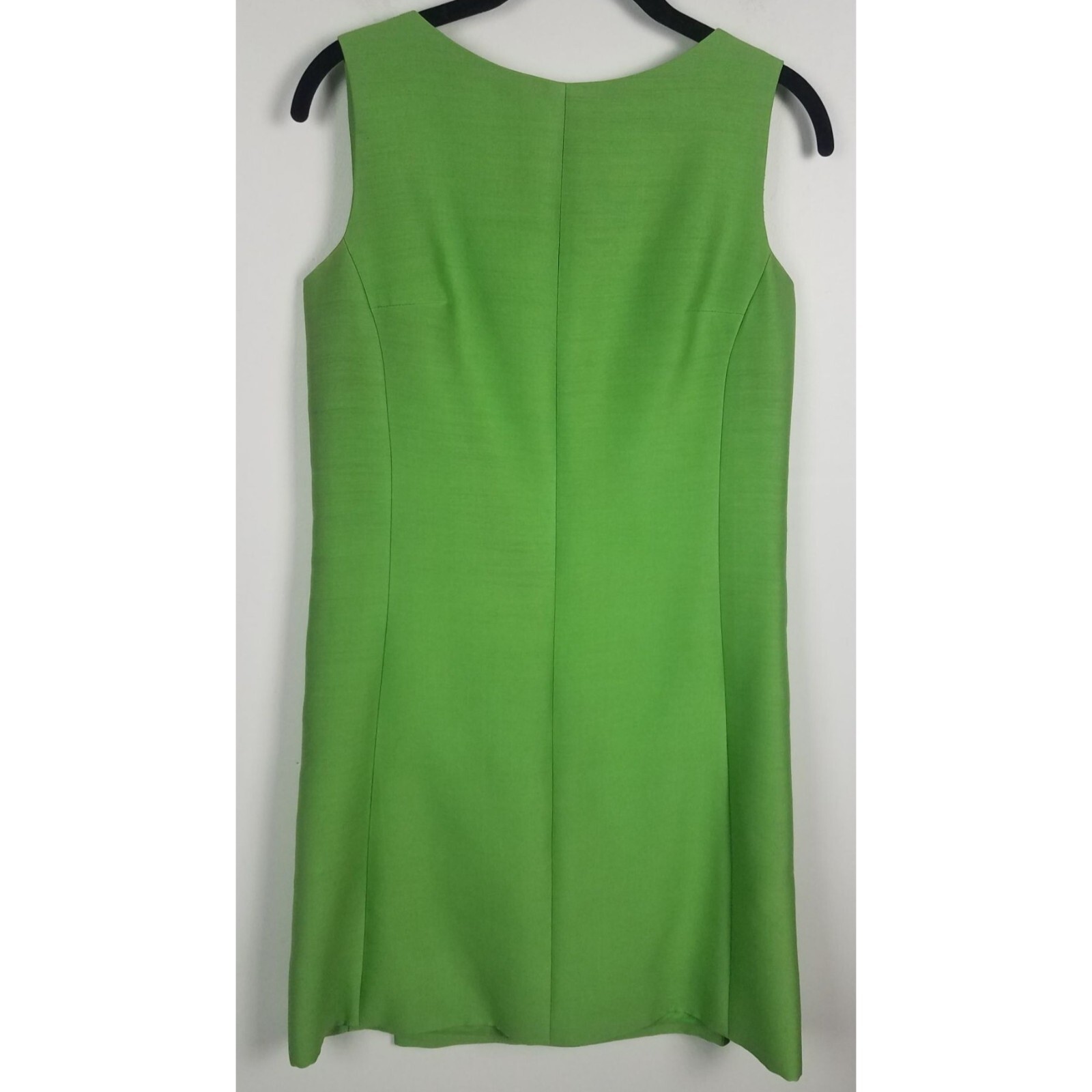 Vtg. 60’s Shannon Rodgers for Jerry Silverman XS Green Dress Mod Dress