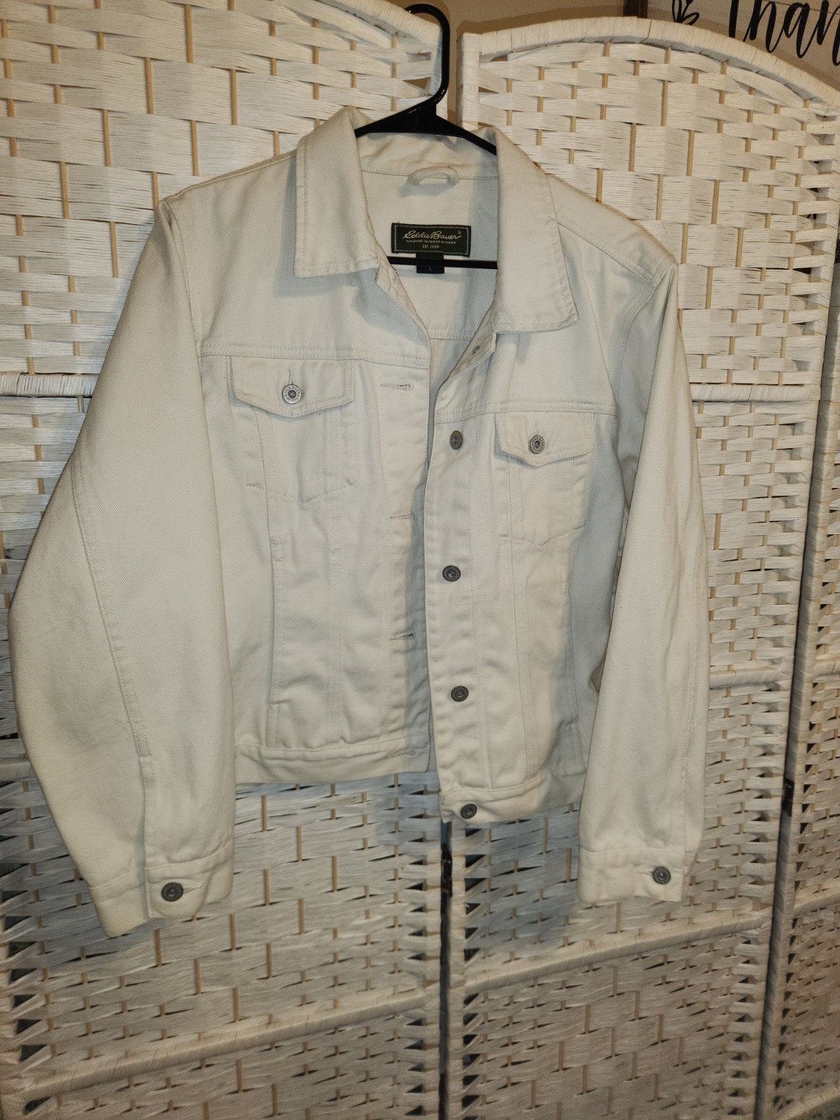 Eddie Bauer Vintage Women’s Denim Jacket Size L