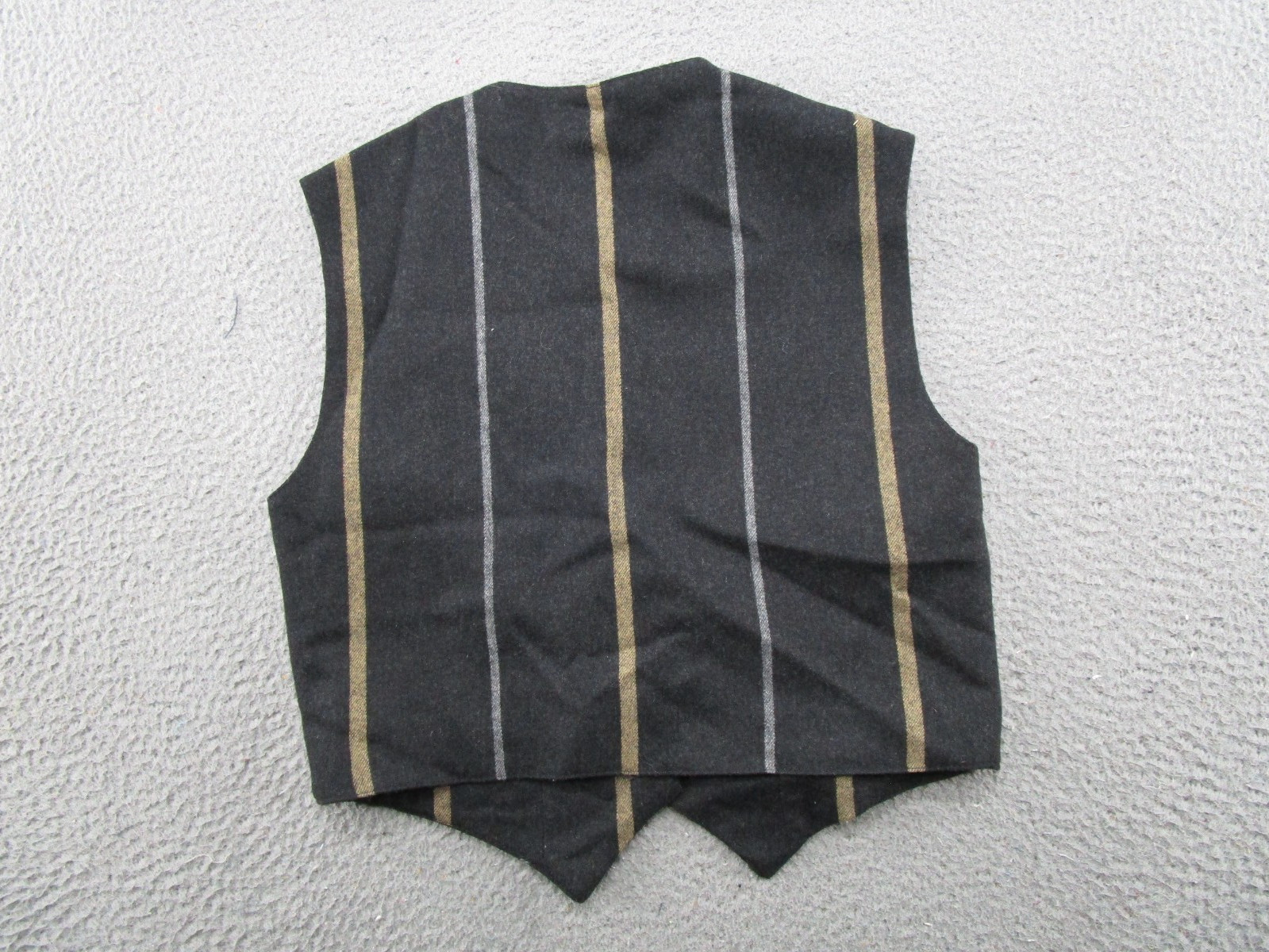 1980’s John Meyer Womens Sleeveless Vest Vintage Size 6 Striped Career Preppy