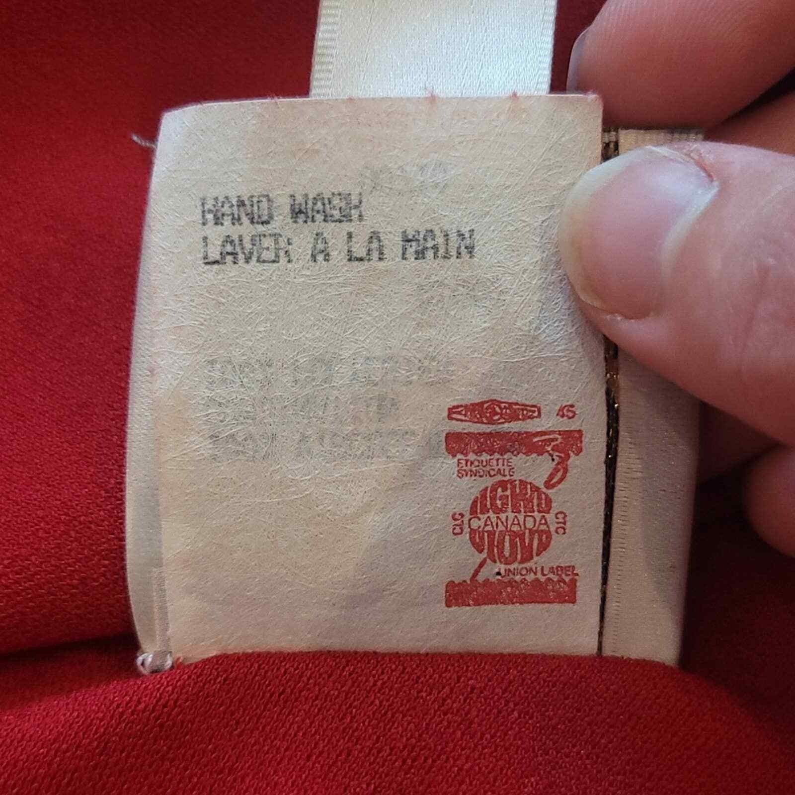 Joseph Ribkoff Dress Size 8 Vintage 90’s Red Spagetti Strap Y2K Retro Date Night