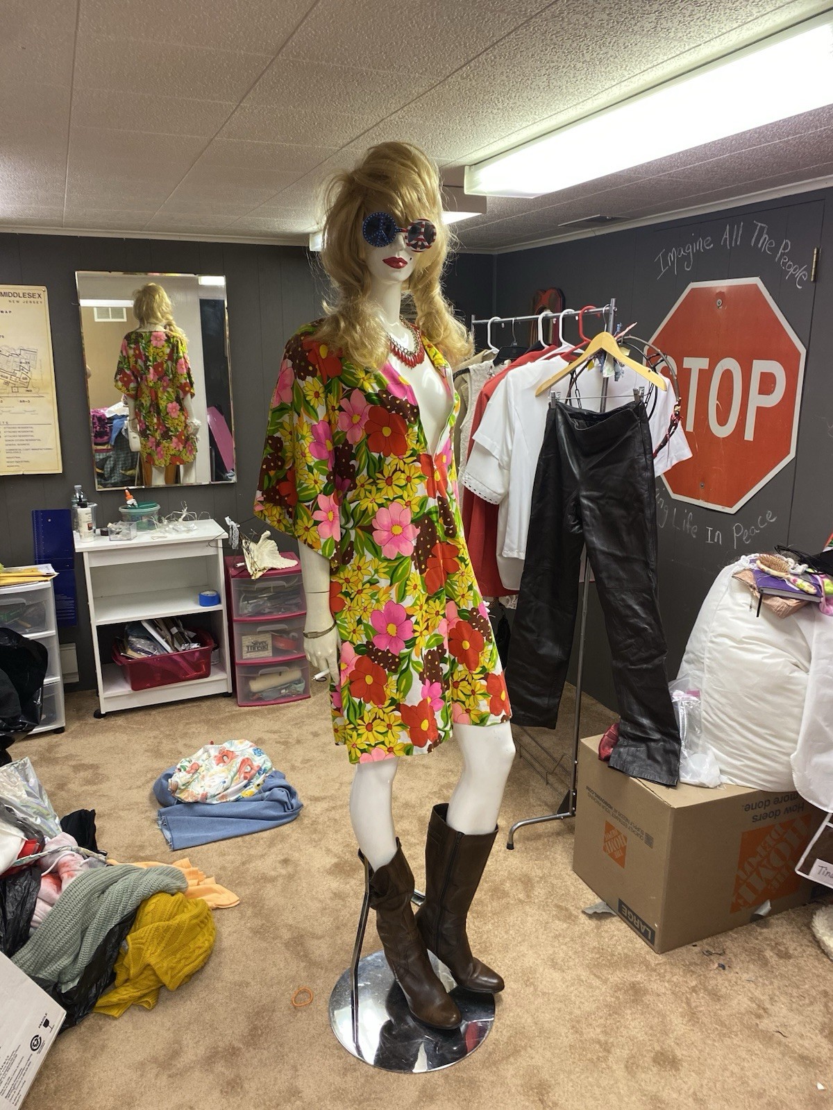 Vintage 1960-70s Party Dress