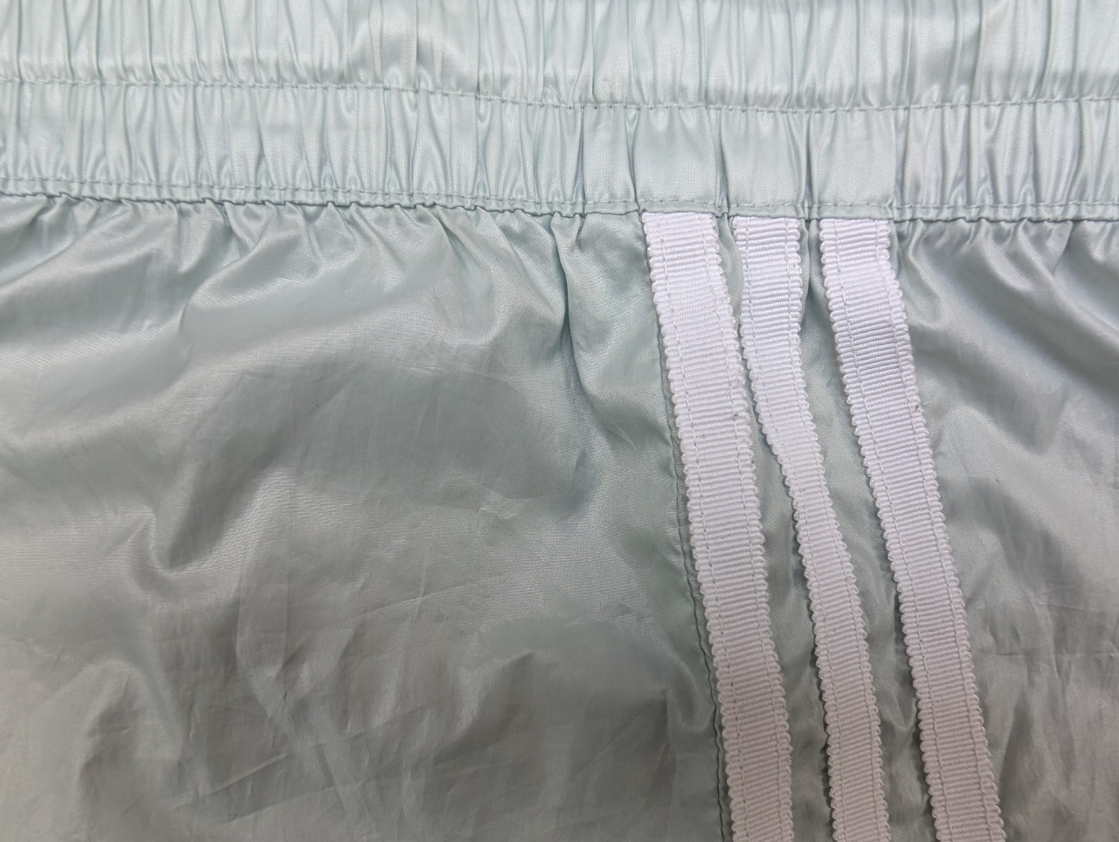 ADIDAS Glanz Shorts Womens 40 Mint Running Casual Swim Trunks Vintage Sports Retro Gym
