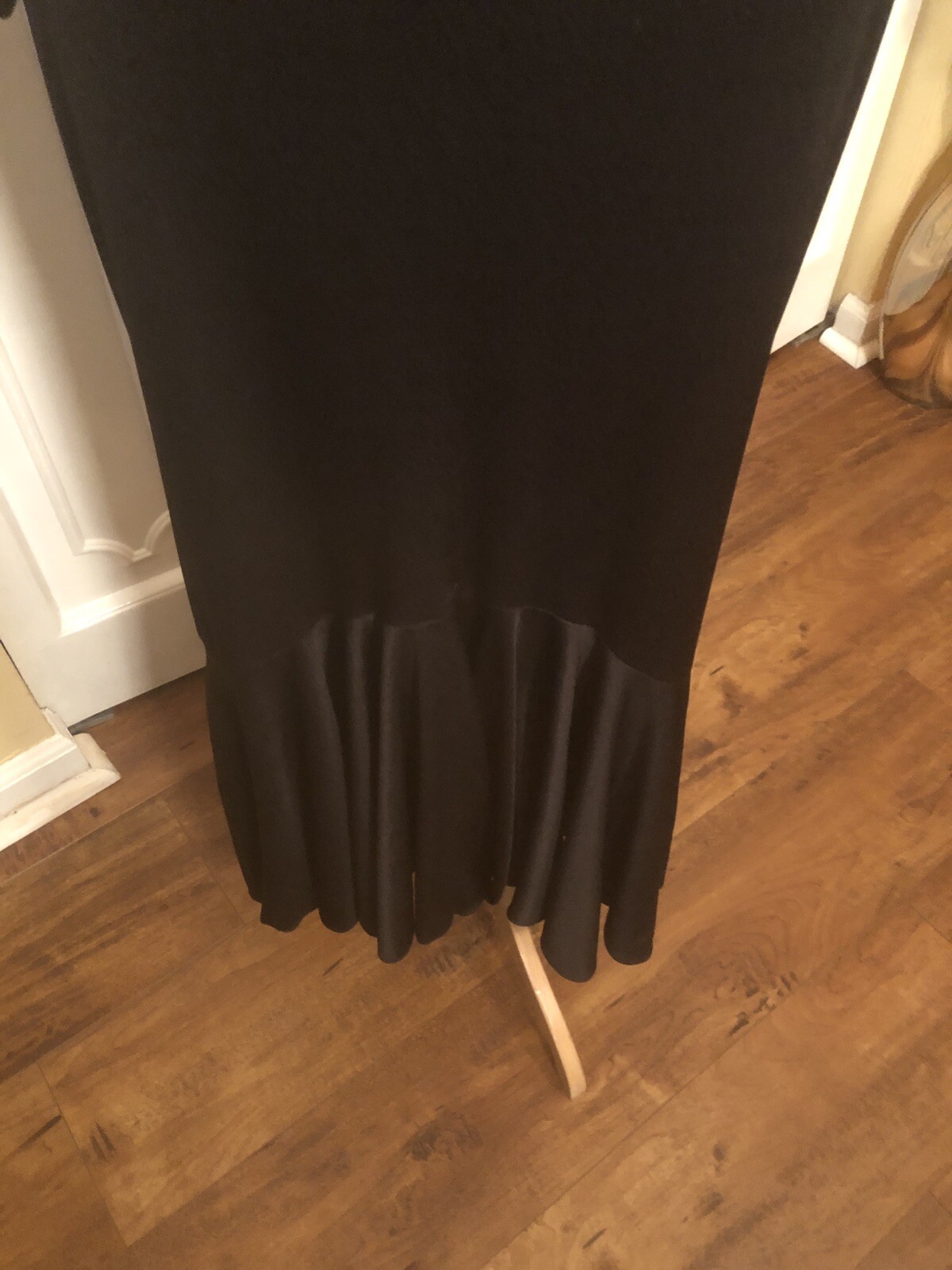 Climax Karen Okada Vintage Black Formal Dress W/Beading – 10