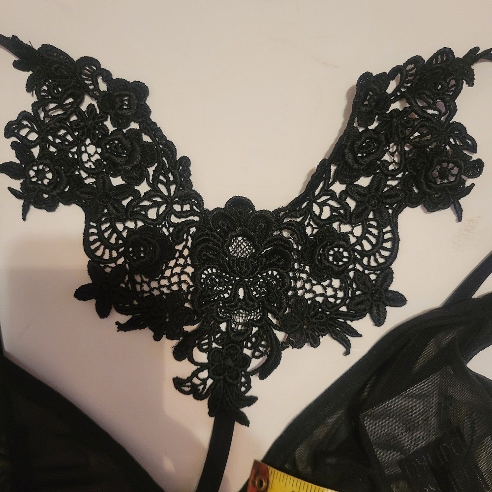 Dark Romantic Goth Victorian Hanky Panky Roxie Bralette sz Medium NWT Witchycore