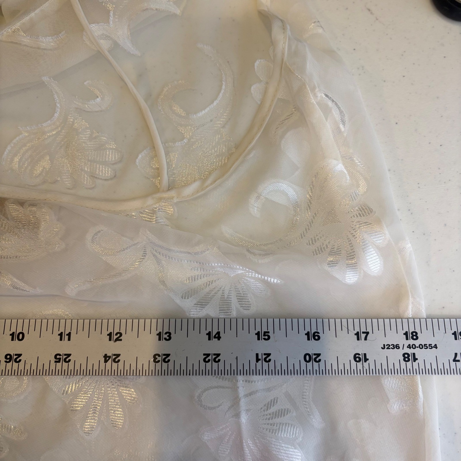Vintage Victorias Secret Gold Label Cowl Neck Handkerchief Slip Dress M Ethereal