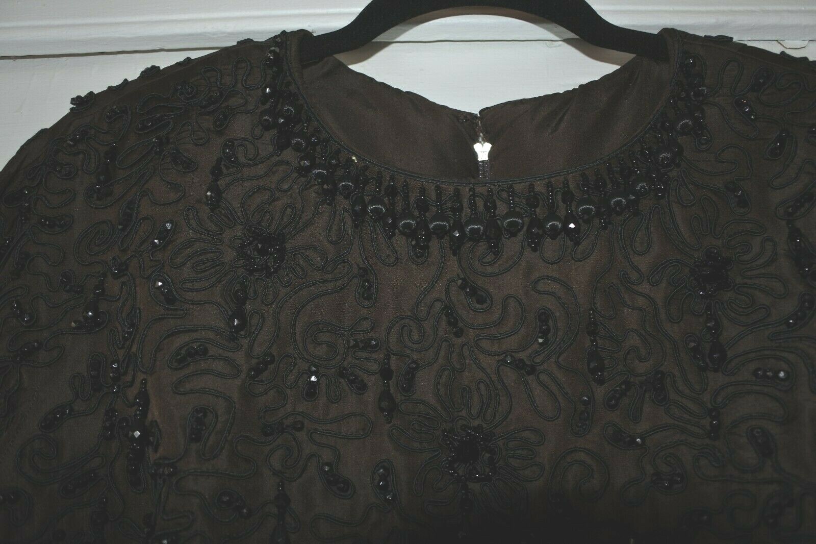 HARMAY TRUE VINTAGE BEADED COCKTAIL DRESS
