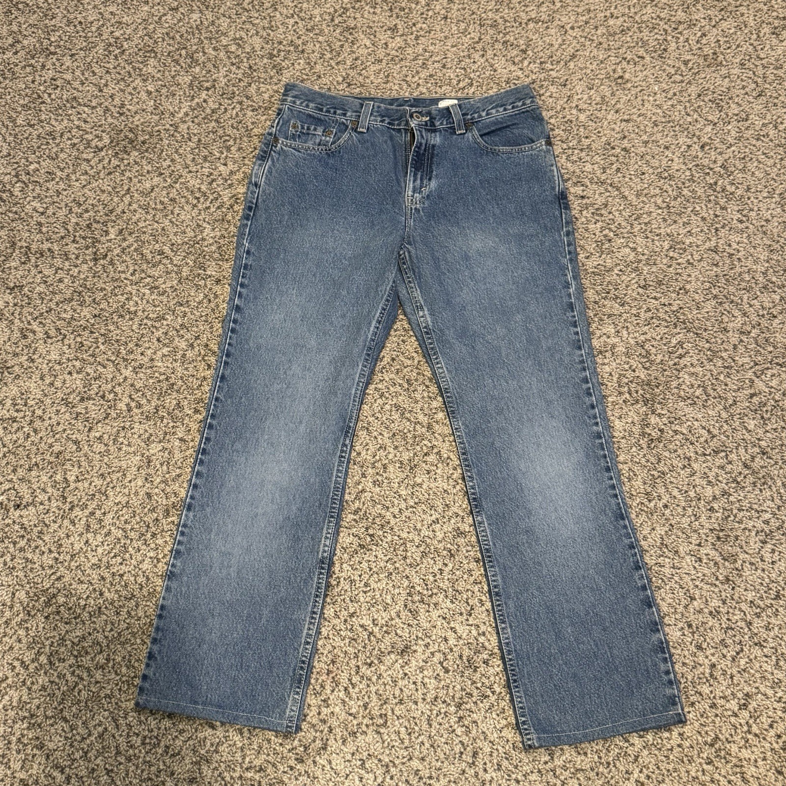 Vintage 90’s Levi’s Dry Goods denim jeans sz 11 Jr Red Tab Two Horse Brand
