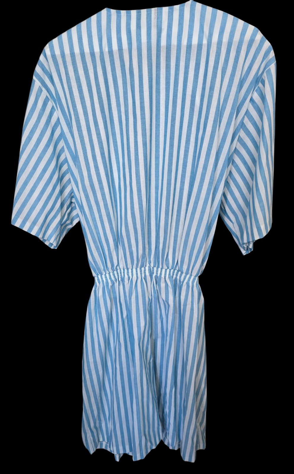 Vintage 90s Cervelle Woman Striped Romper Jumpsuit Plus Size 3X Made in USA