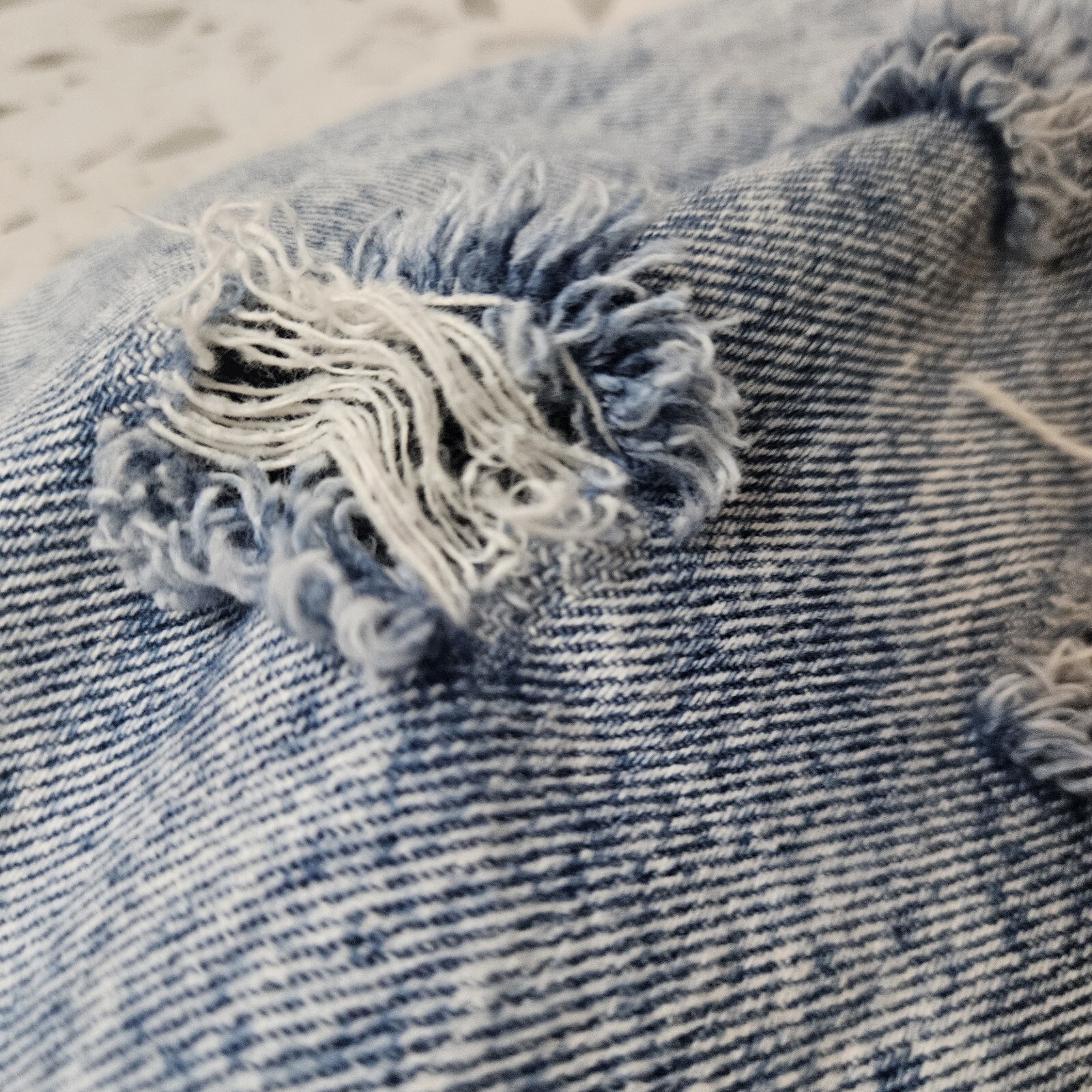 VTG 80s No Excuses High Waisted Acid Washed Distressed Jeans Women’s Sz 11