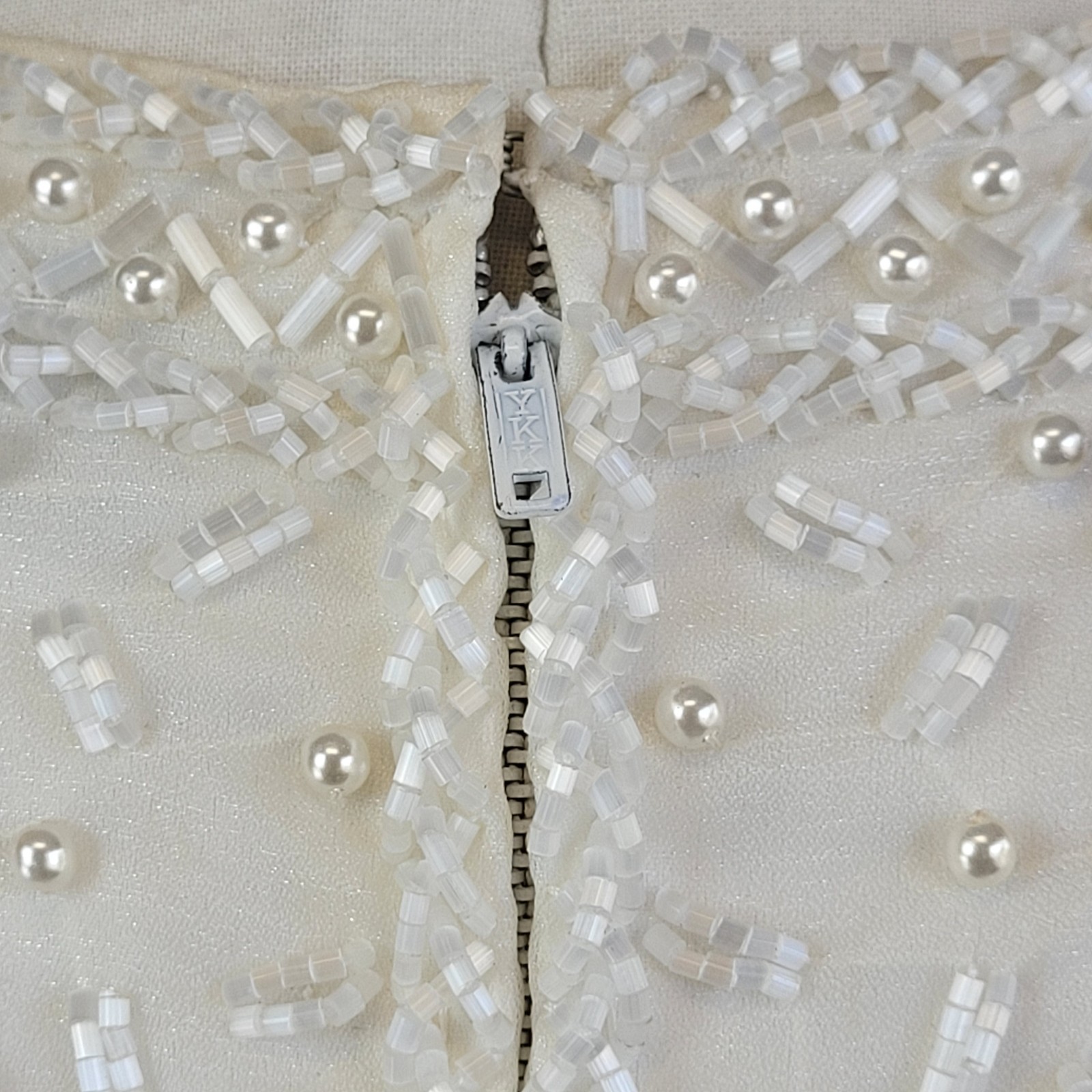 1960s Exquisite Beaded Sleeveless Top From Hong Kong Size Sm Great Condition