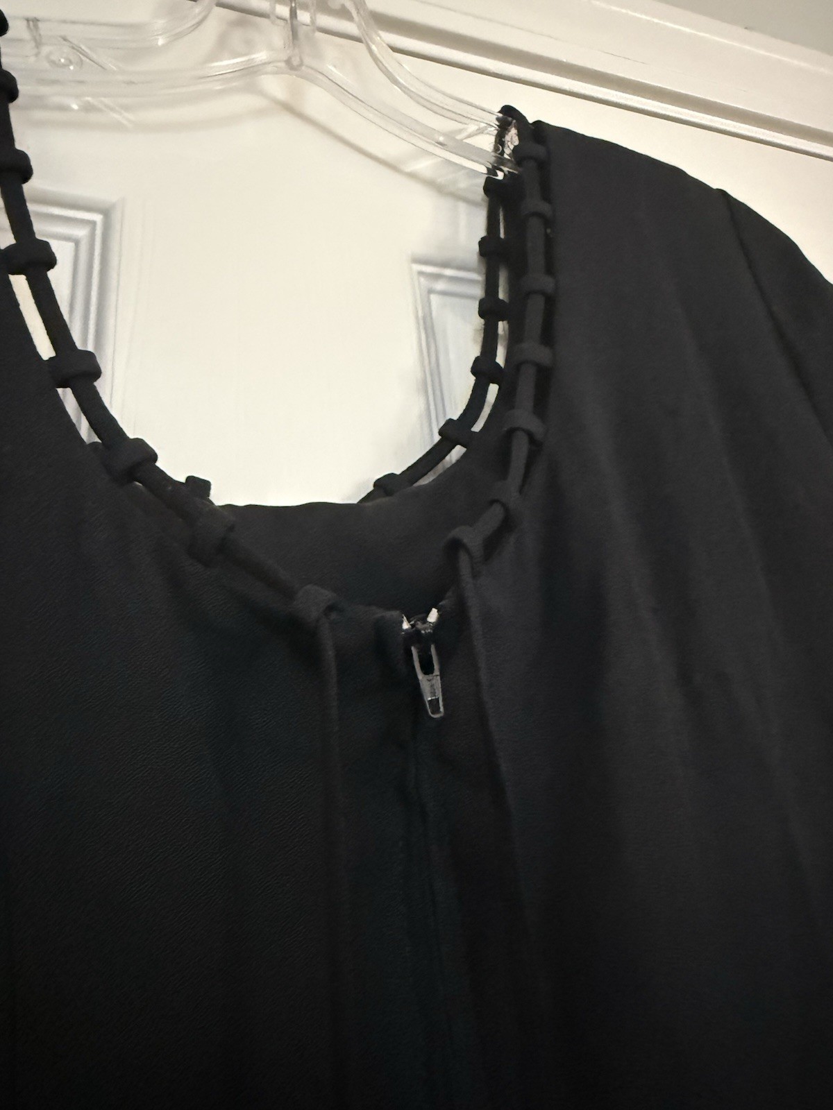 VTG 90s SL Fashions Black Maxi Dress Size 8 Petite Formal Party Made USA