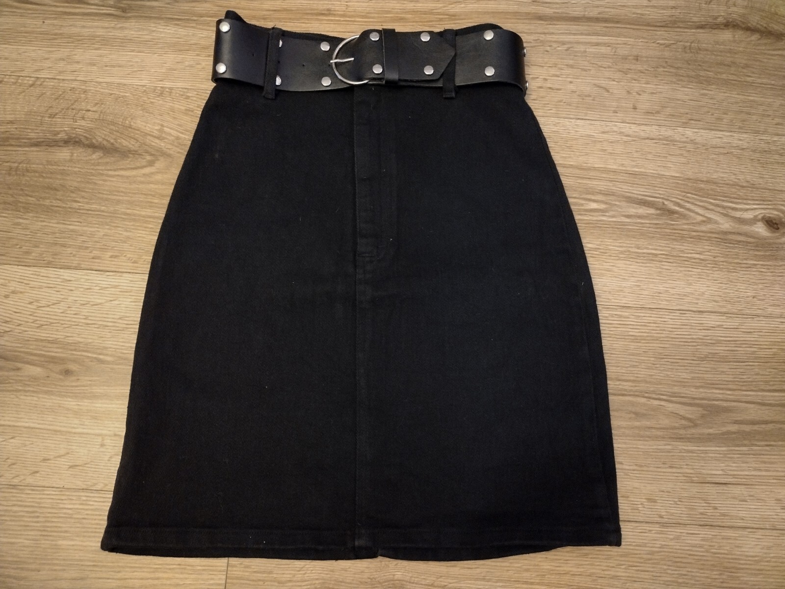 Vintage Kayo Of California Black Skirt Size 3 USA Made Runs Small See Photos
