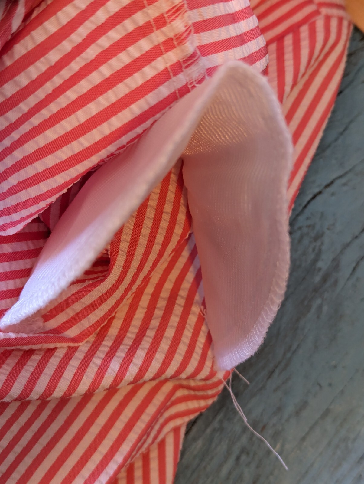 Vintage The Tog Shop Candystriper Buttondown Shirt Dress 10