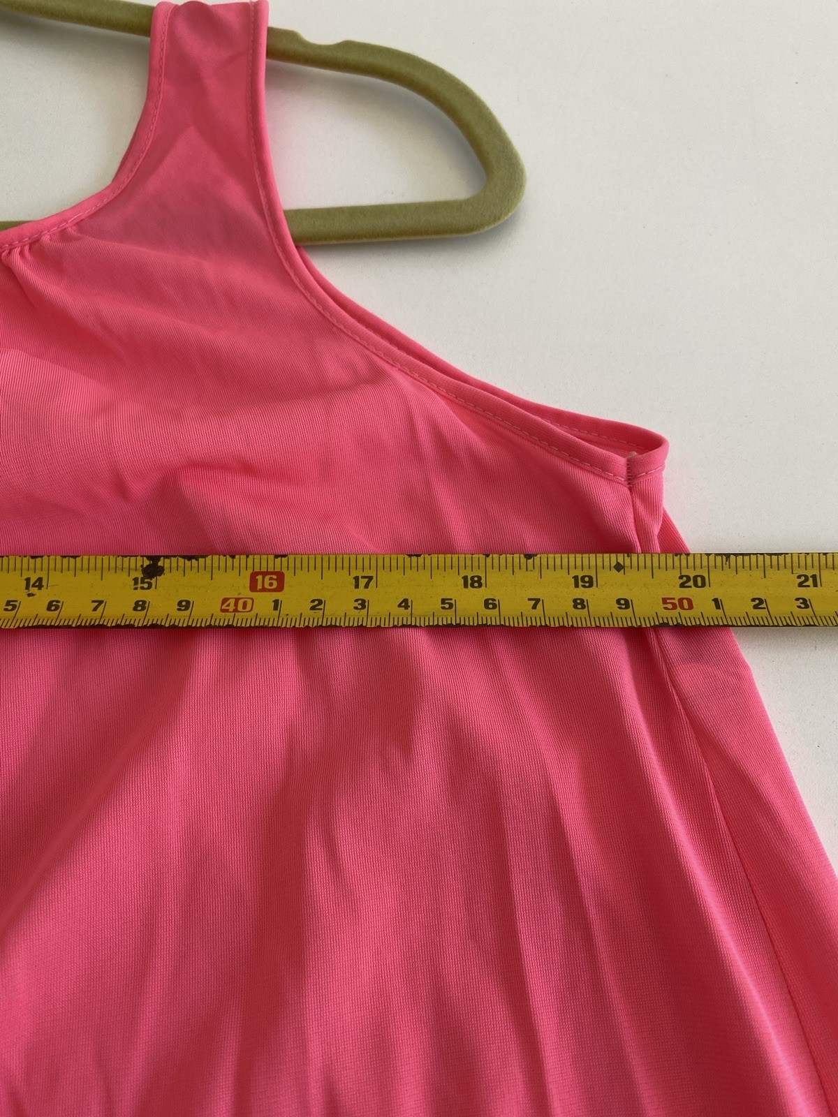 Vintage 60s Movie Star S 100% Nylon Neon Pink Nightgown Mini