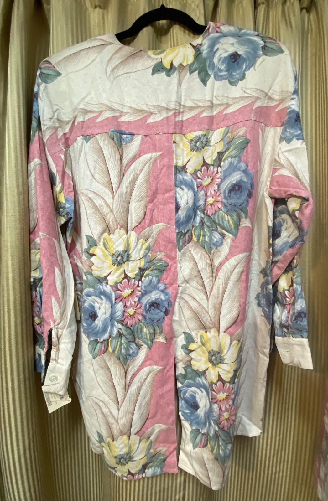 Vtg 1980s Karen Kane Oversize Top and Wide Leg Gaucho Pants Set Sz 12 Rayon NWT