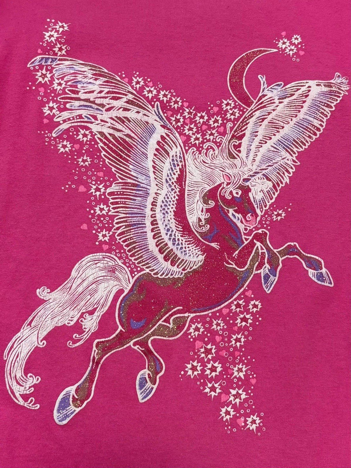 Vintage 1980s Dreamy Pegasus Graphic T shirt USA Size XL