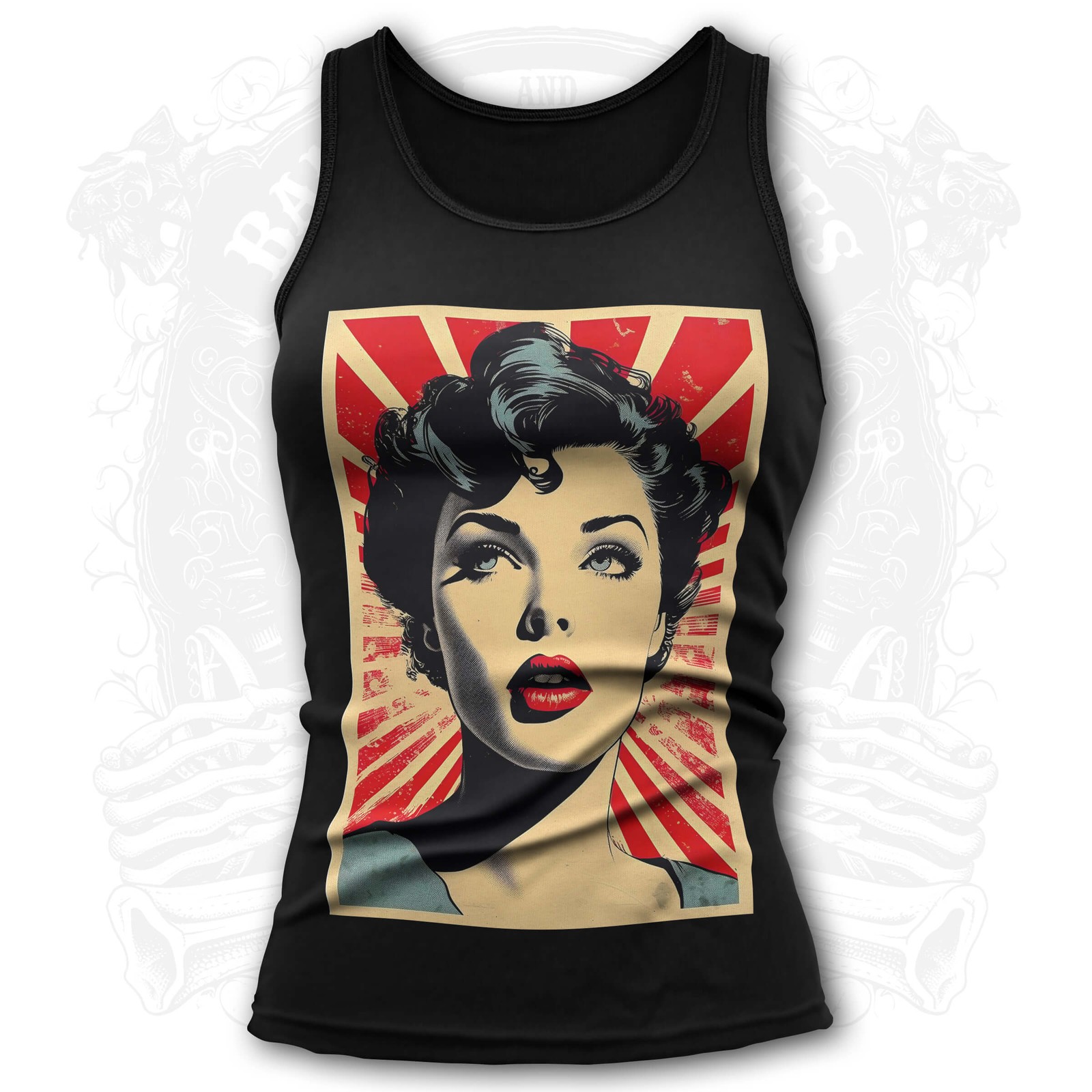 Rockabella 7 Rockabilly Women’s Tank Top