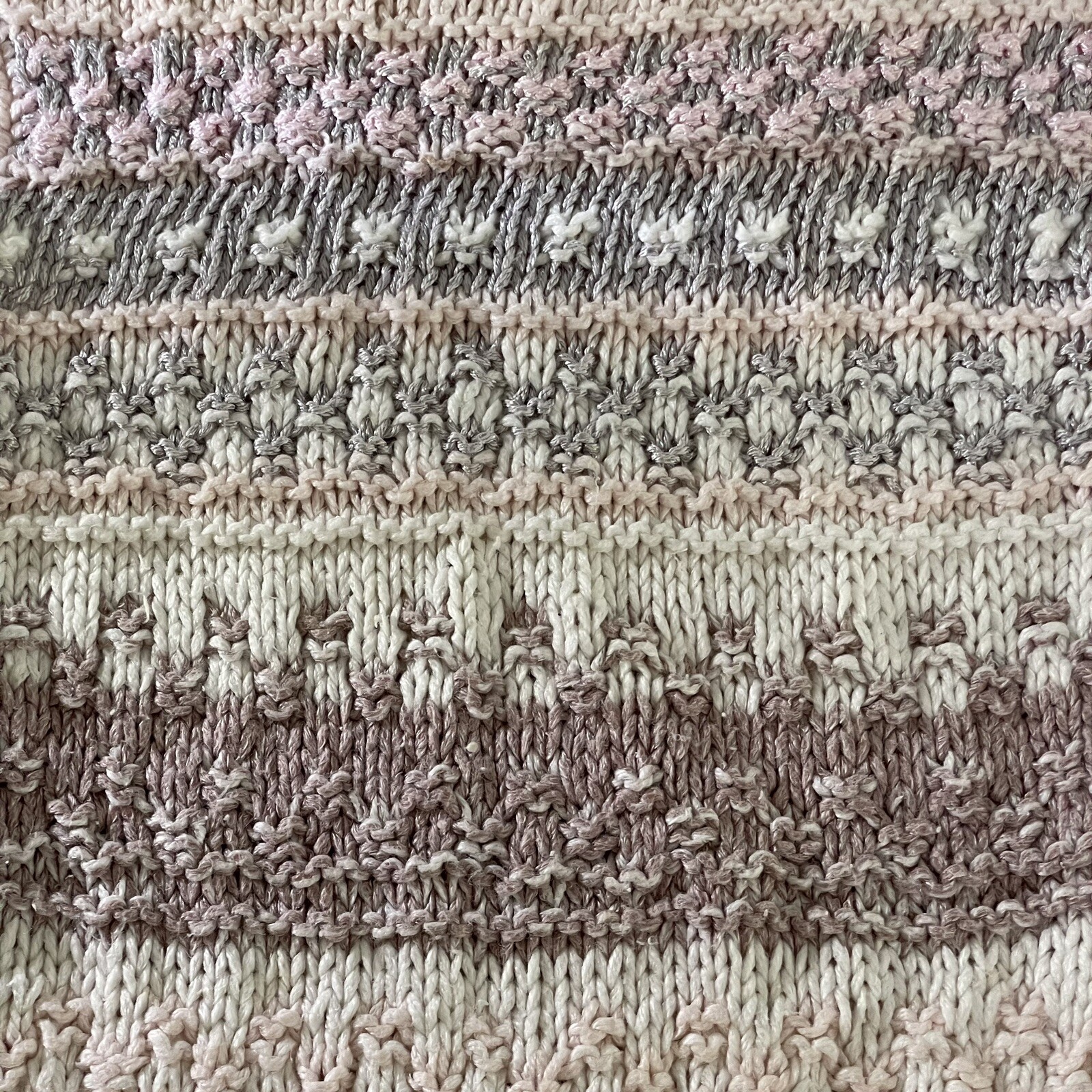Vntg 80s Currant by Jeri Jo Sweater Vest Top Hand Loomed S Cottage Grandma Core