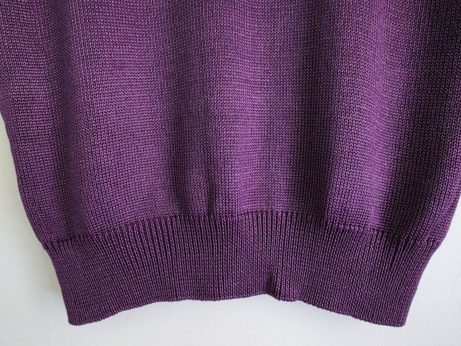 FIA Italia Vintage Hand Loomed Sleeveless Wide Strap Top Size Large EUC Purple
