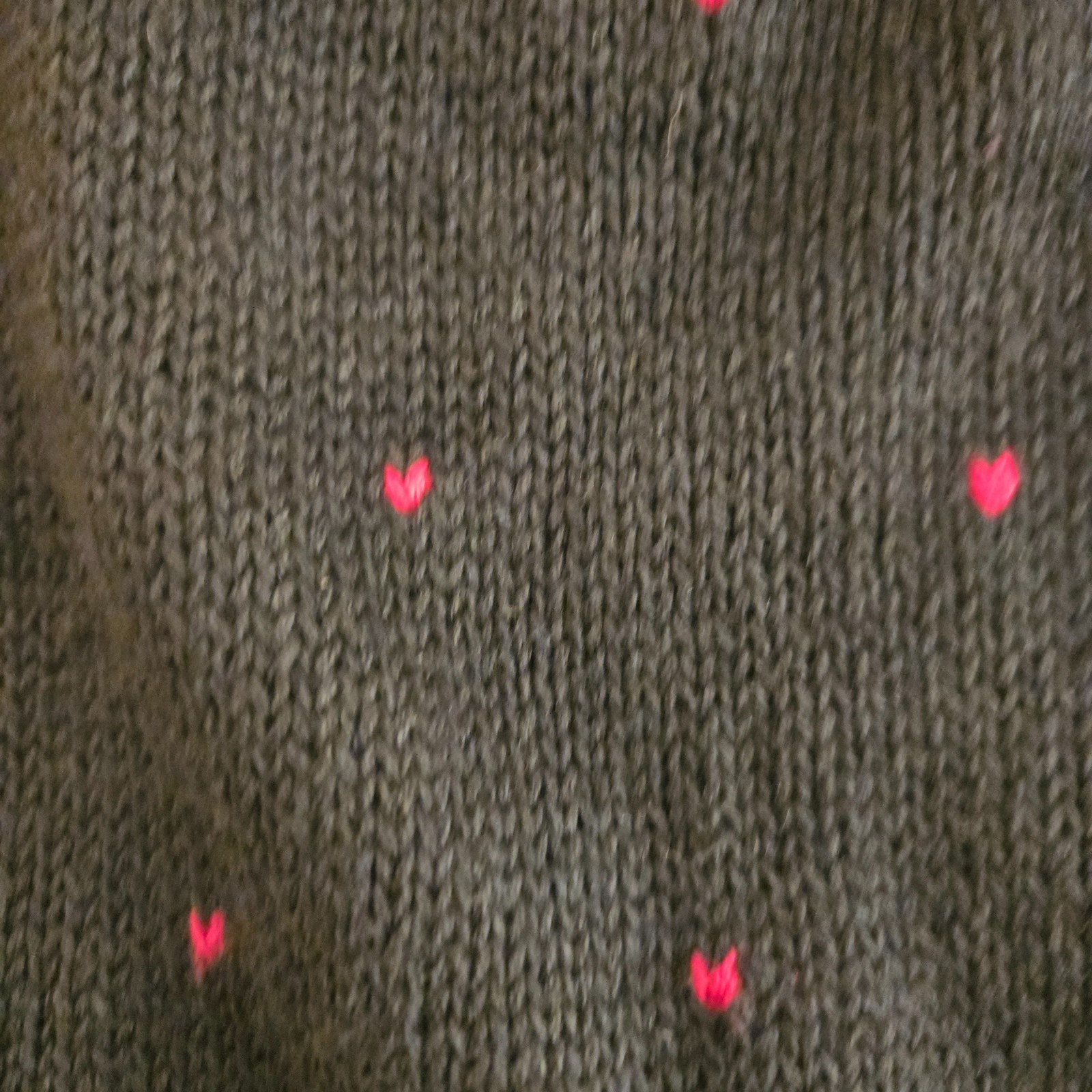 Vintage Work in Progress Gladys Bagley navy with flower embroidery sweater S
