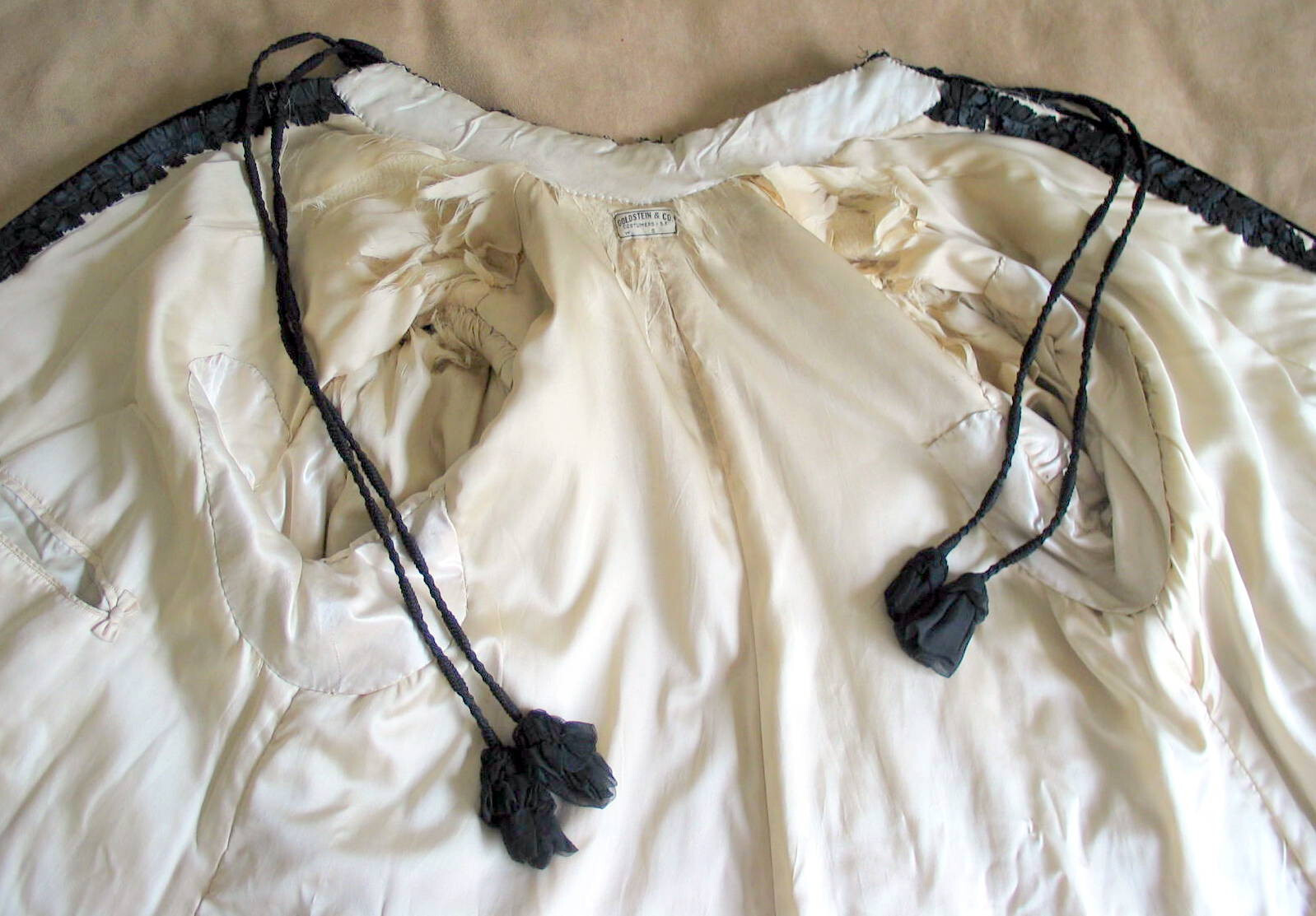 ANTIQUE COAT: Goldstein & Co. Theatrical And Masquerade Costumers San Francisco