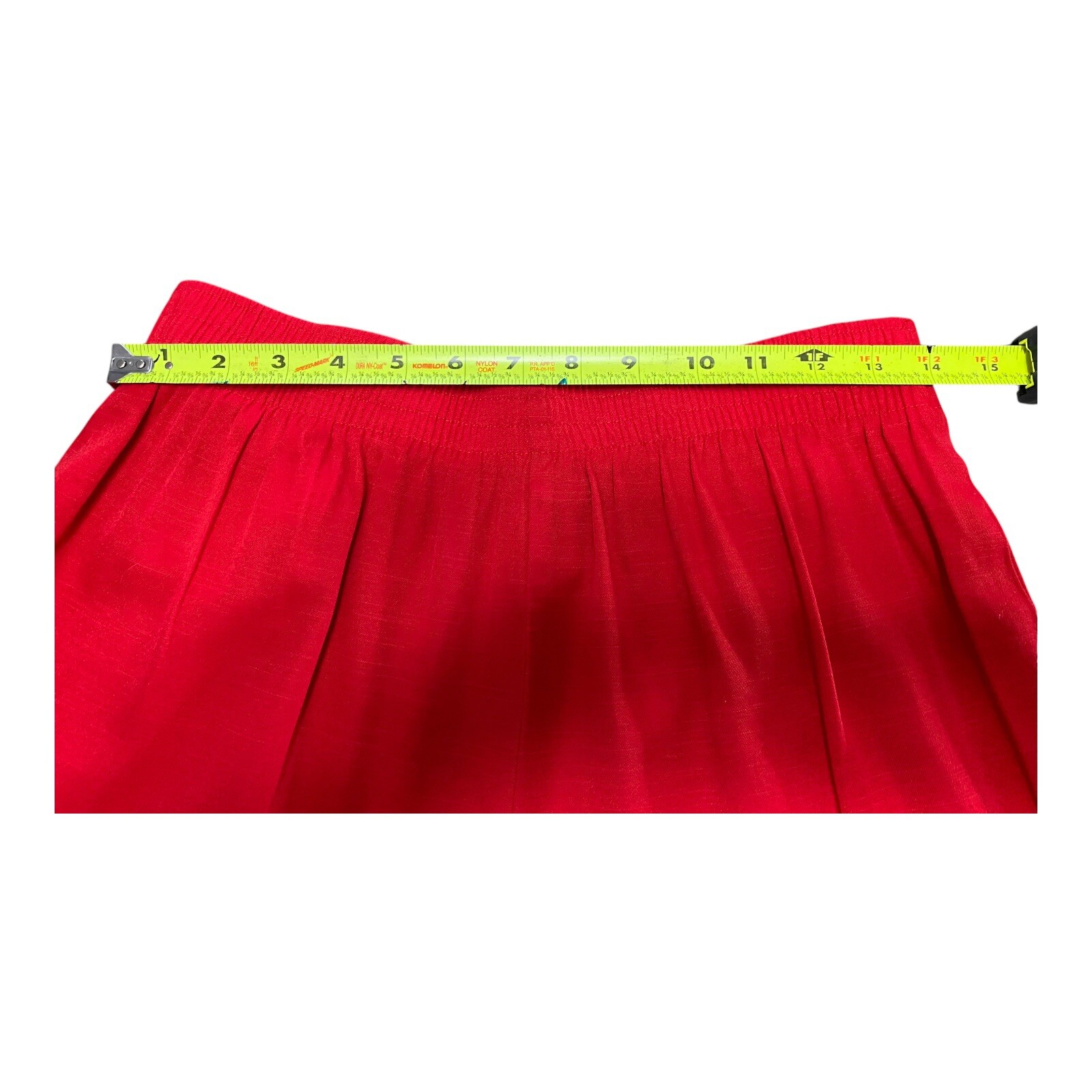Vintage Counterparts Women’s Red Pleated Stirrup Pants Trousers Elastic Waist