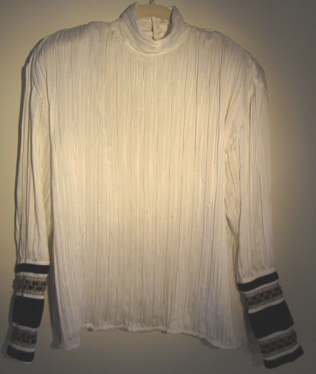 Vintage Blouse Darlene Gaydas Couture I. Magnum Design Studio SZ S-L Circa 1989