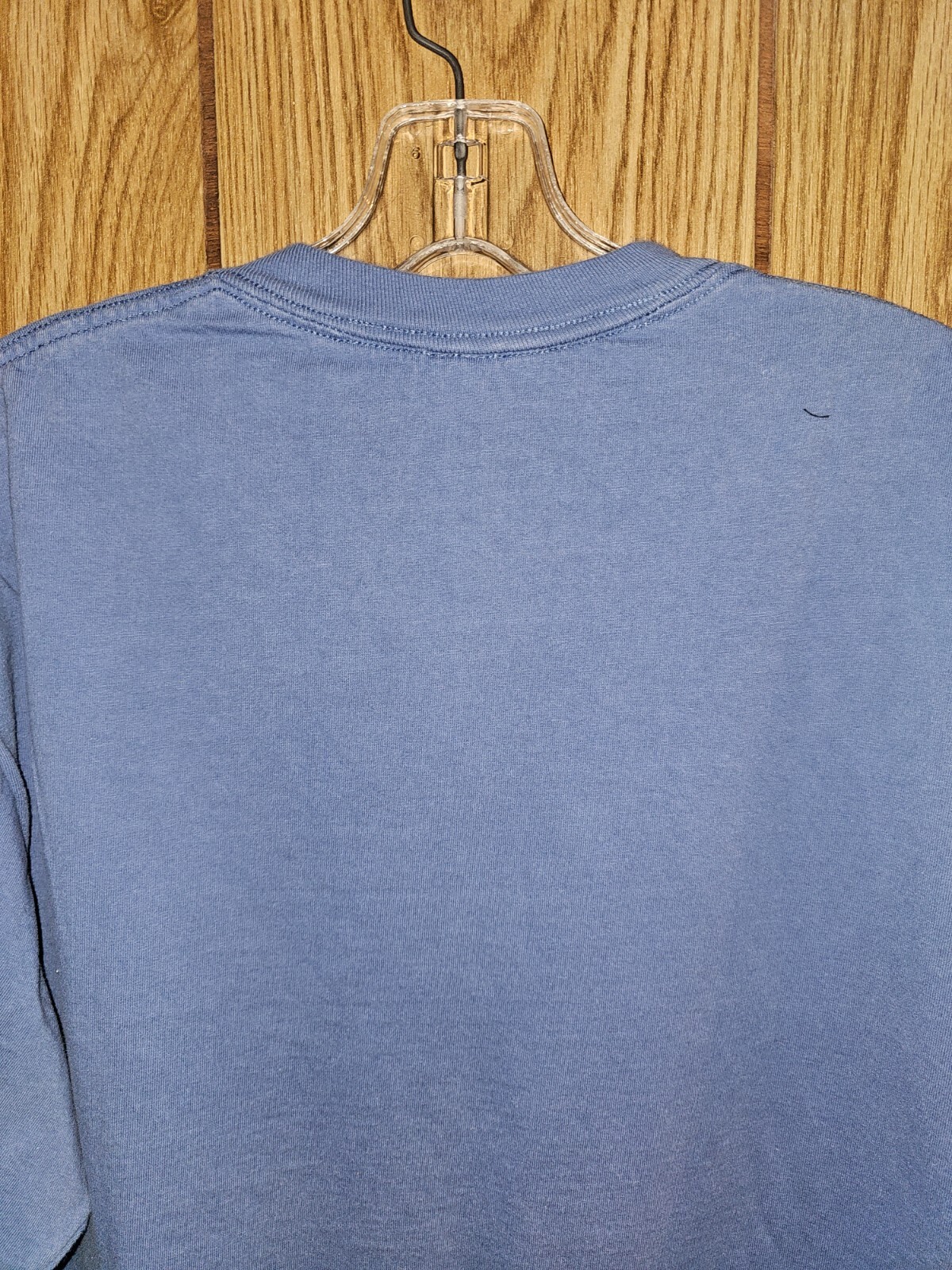 Vintage 1996 Funny Husband Fishing Xl Womens Blue Graphic Logo Tshirt