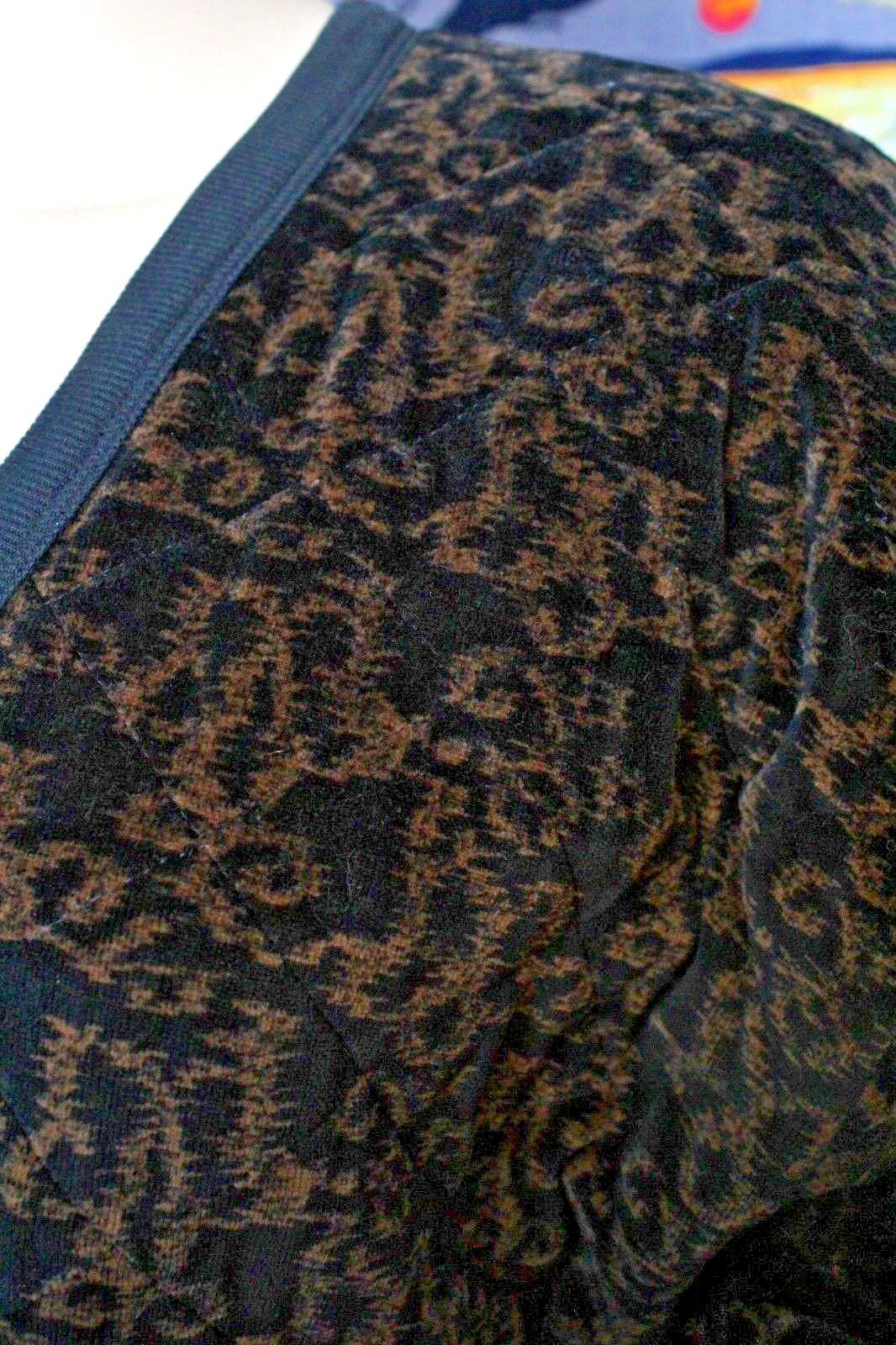 Vtg 80’s Sonia Rykiel Paris France Quilted Floral Velvet Sweater Jacket XL