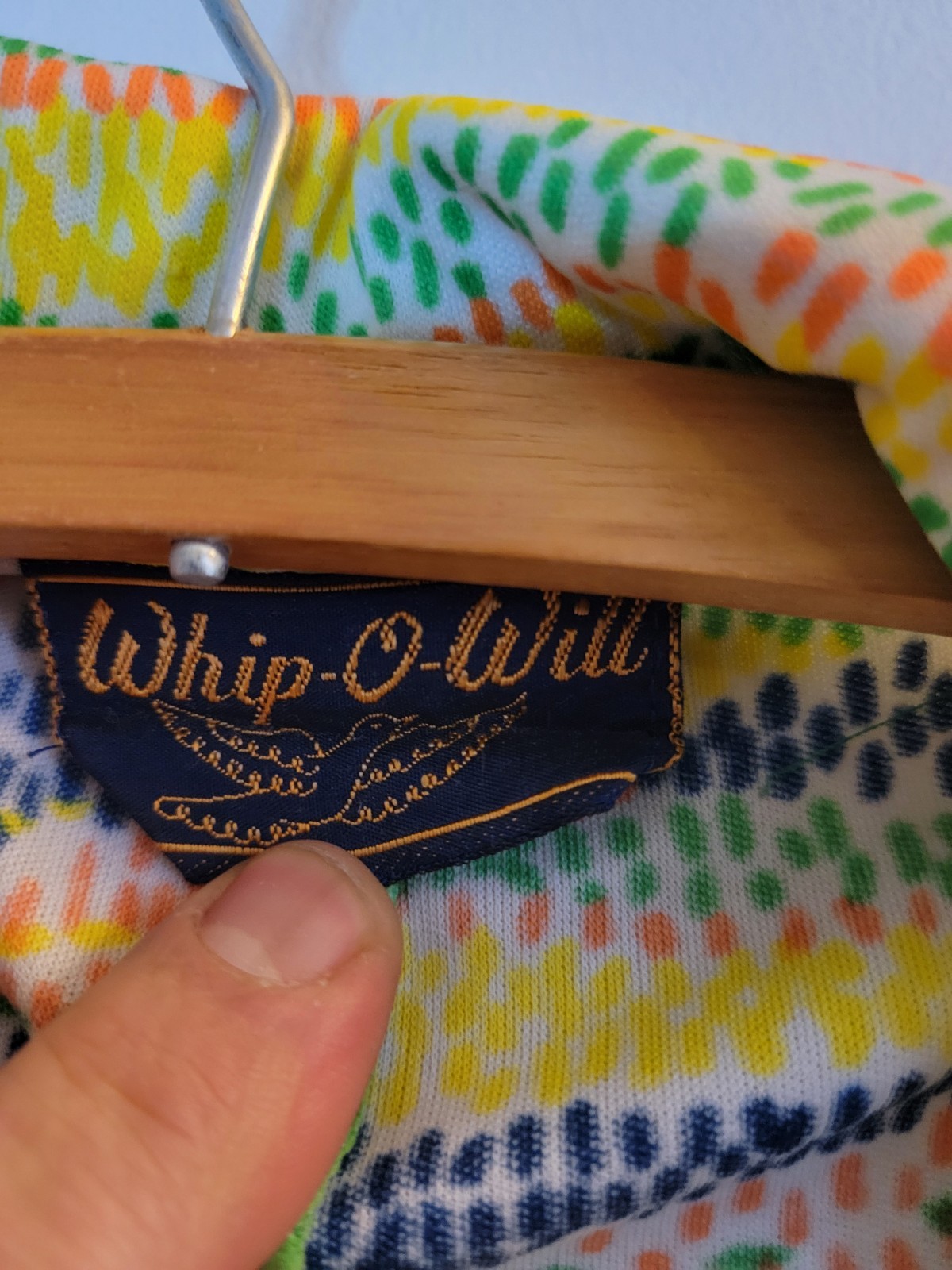 Vintage 70s Whip O Will 2 Piece Set Skirt And Top-size(photos)