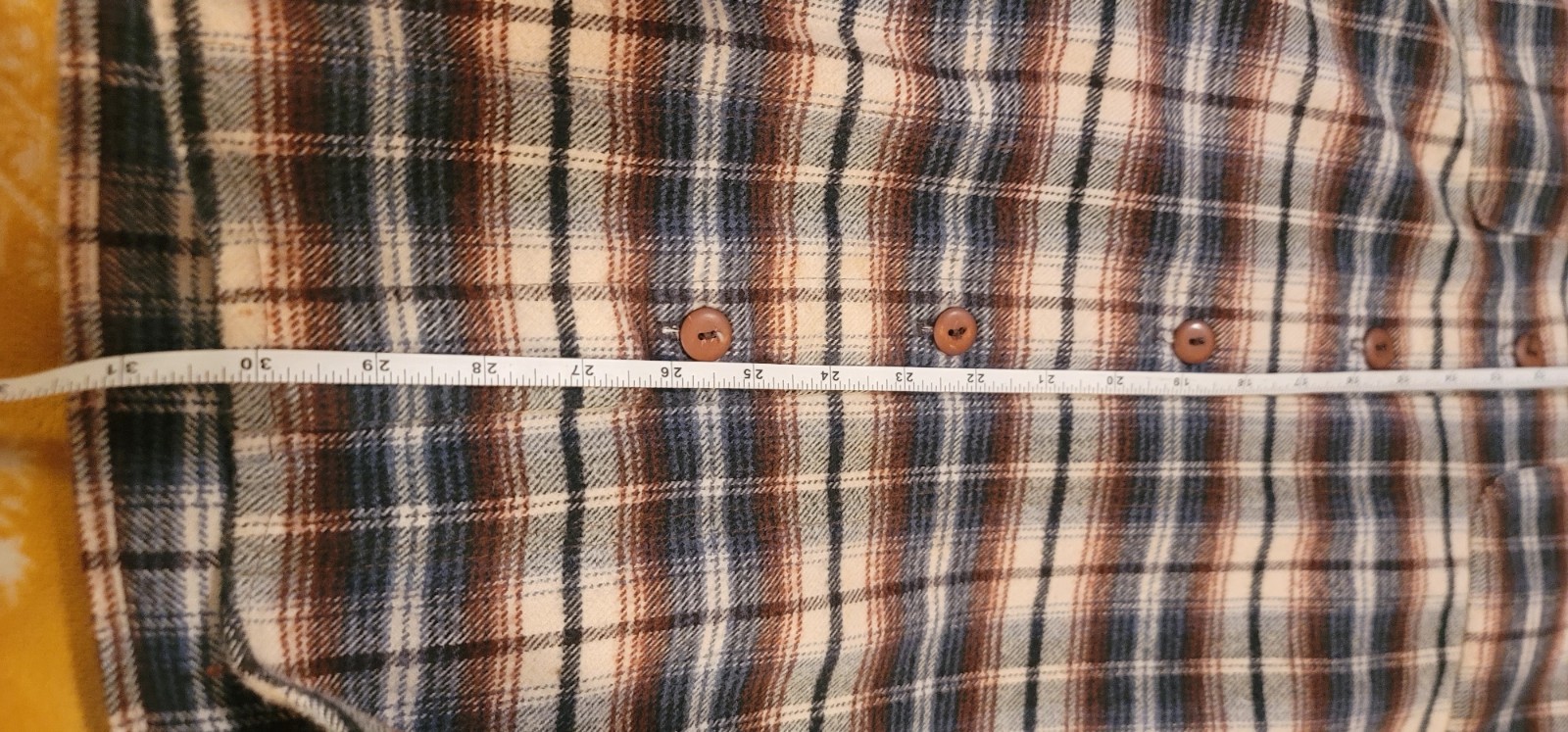 Vintage STEFANO 90s Plaid Button Down Shirt Size 22W Casual Outdoor Red,WT&Blue