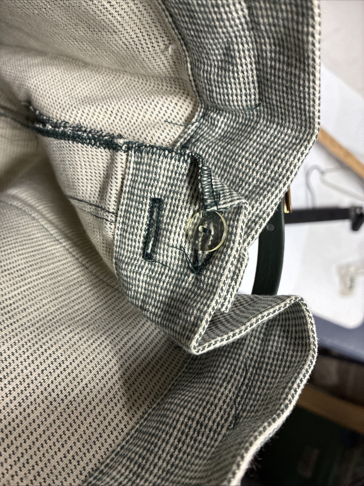 Vintage 1950s Junior’s by Vassar Green Bell Bottom pants w/Belt Size 9 – NWT