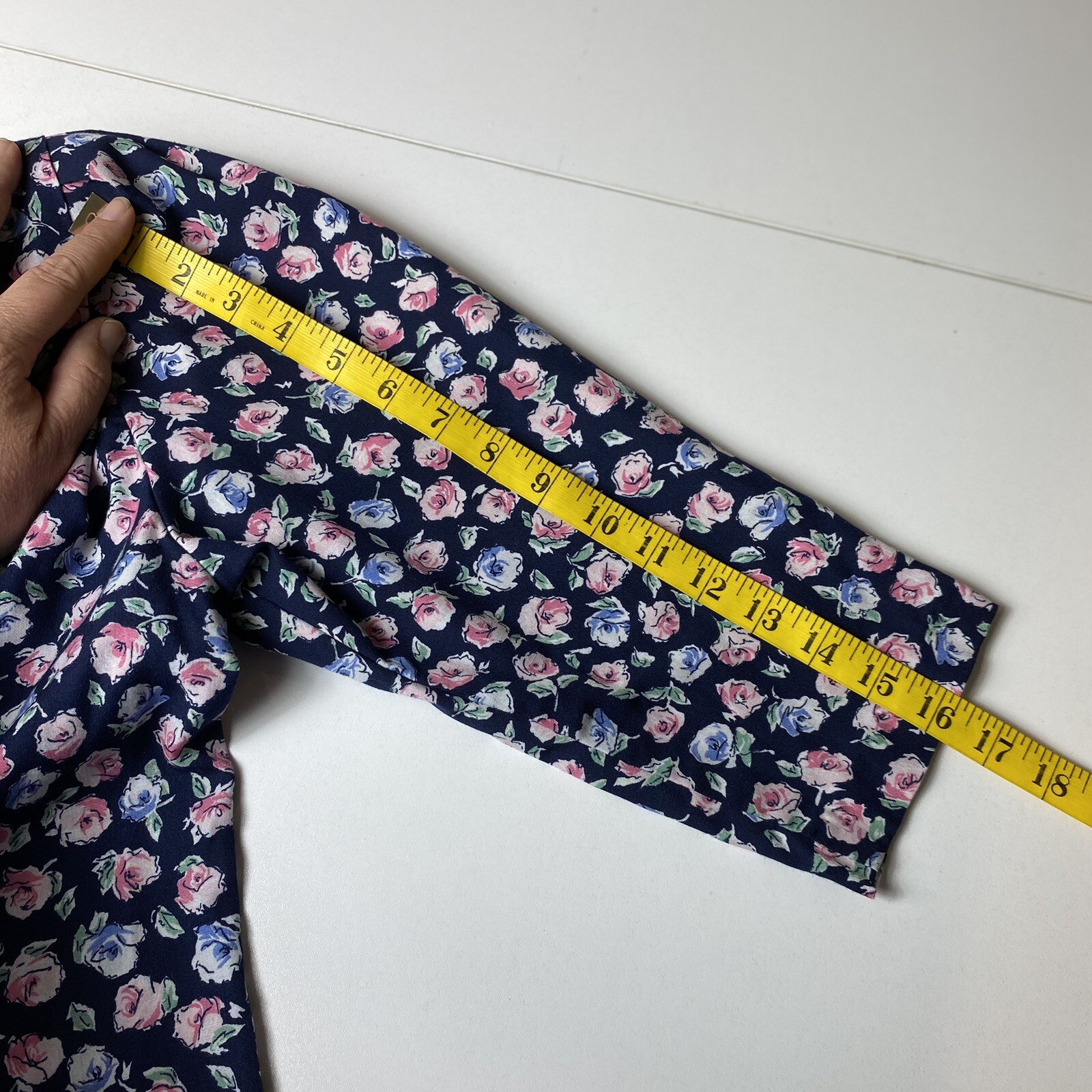 Paquette Too! Vtg 80s Womens Top Skirt Set Cottagecore Secretary Floral Sz 8