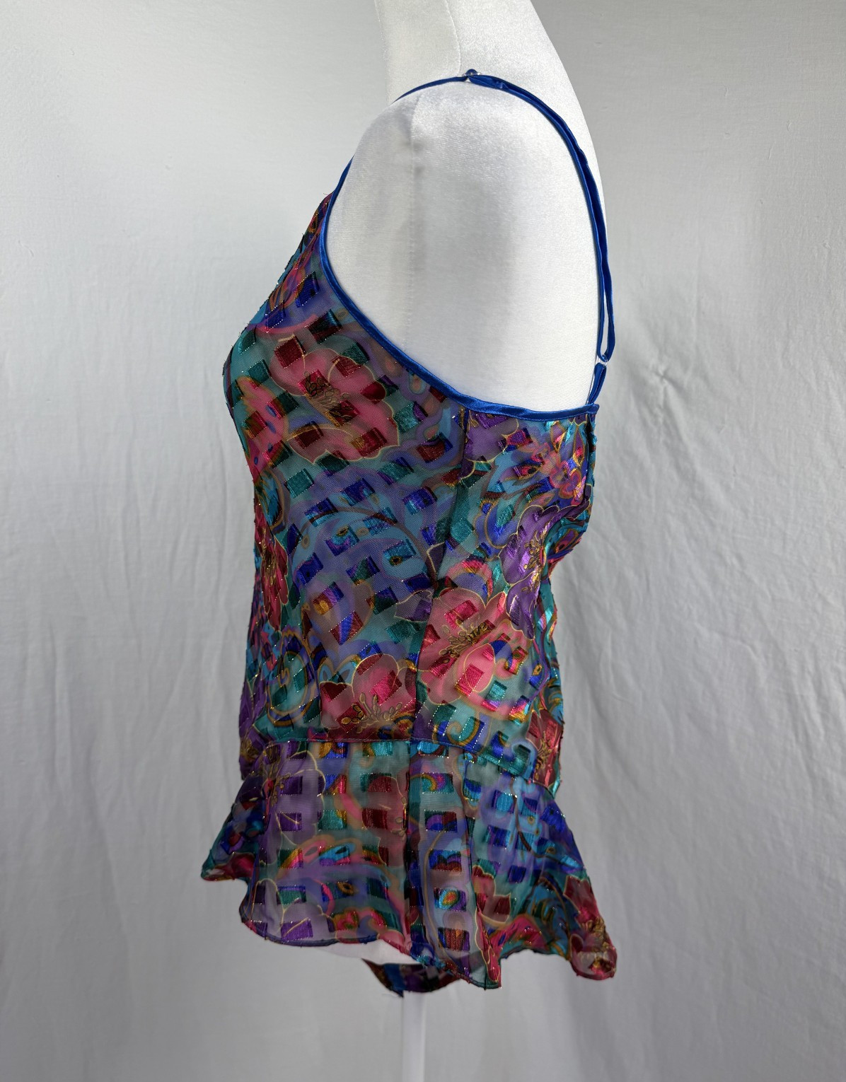 Victoria’s Secret: vintage Gold Label jewel-toned teddy size L