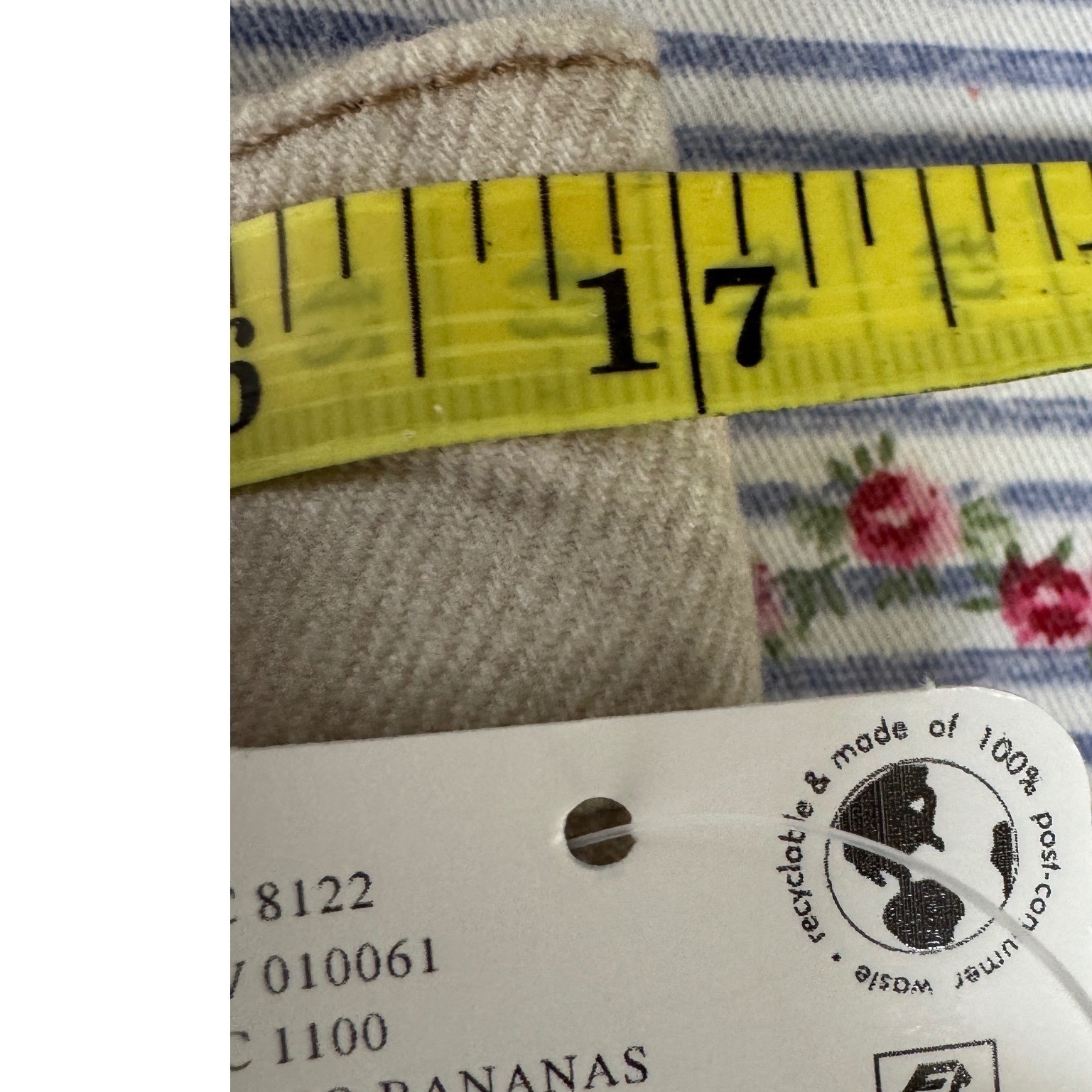 We The Free People Printed Go Bananas Good Luck Barrel Jeans NWT Size 30
