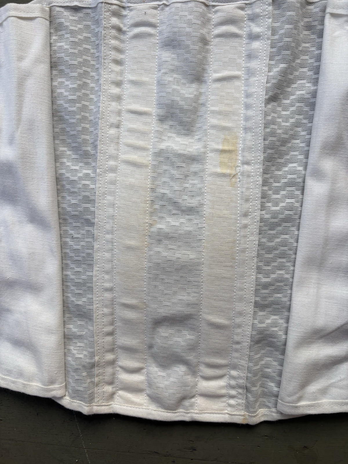 Vintage 1970s lace up Fan Medical Corset Girdle Brace Cosplay W Up To 35
