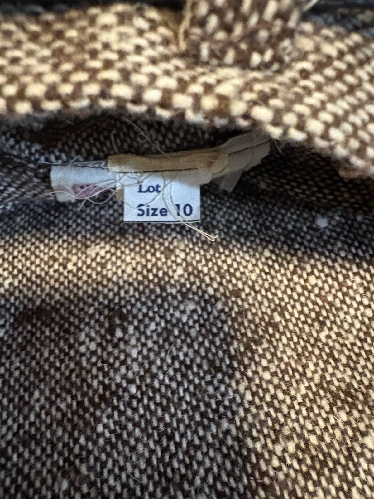 Vintage 1960-70s Century of Bostons Wool Pencil Skirt Brown